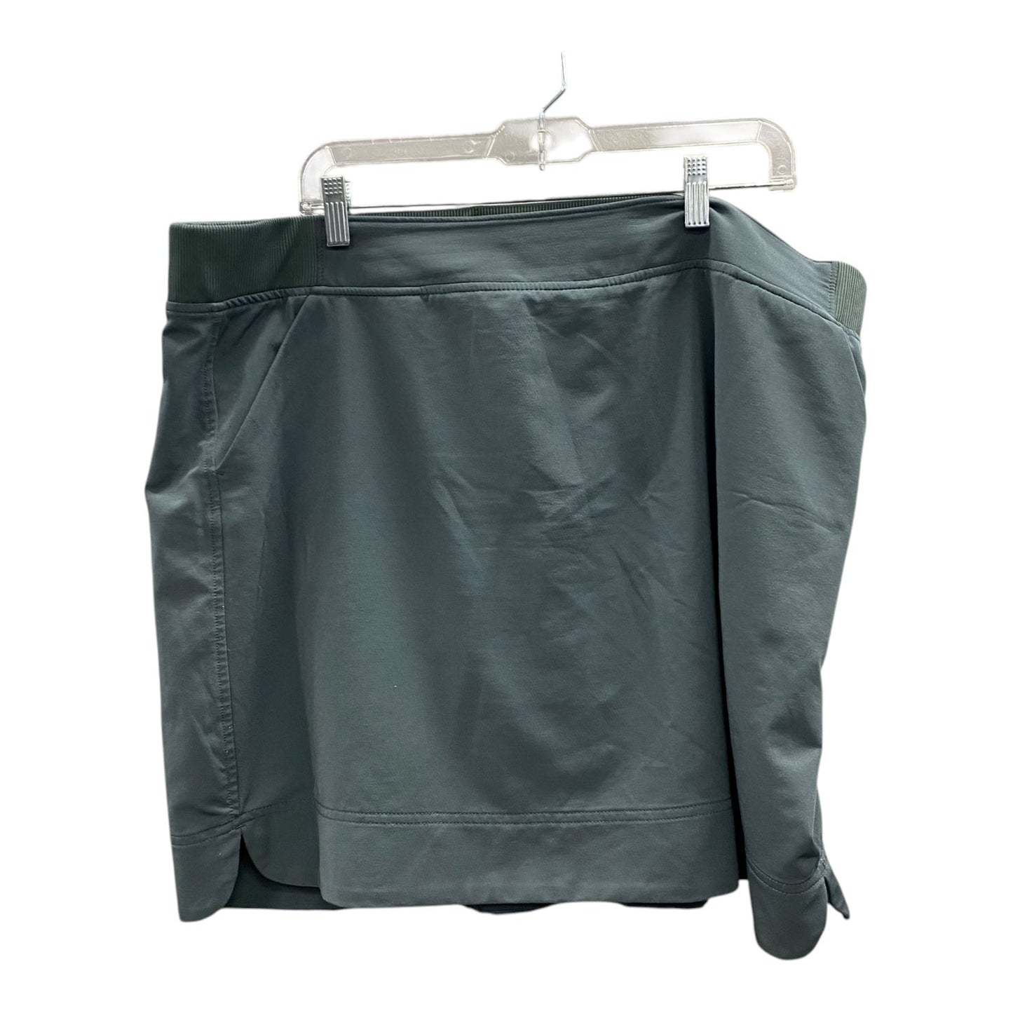 Athletic Skort By 32 Degrees In Green, Size:2X