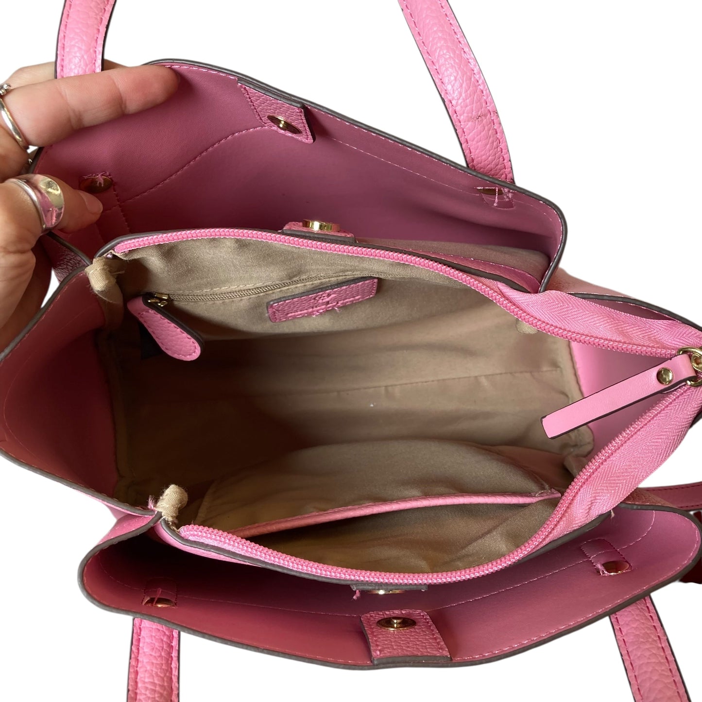 Handbag By Nanette Lepore In Pink, Size:Medium