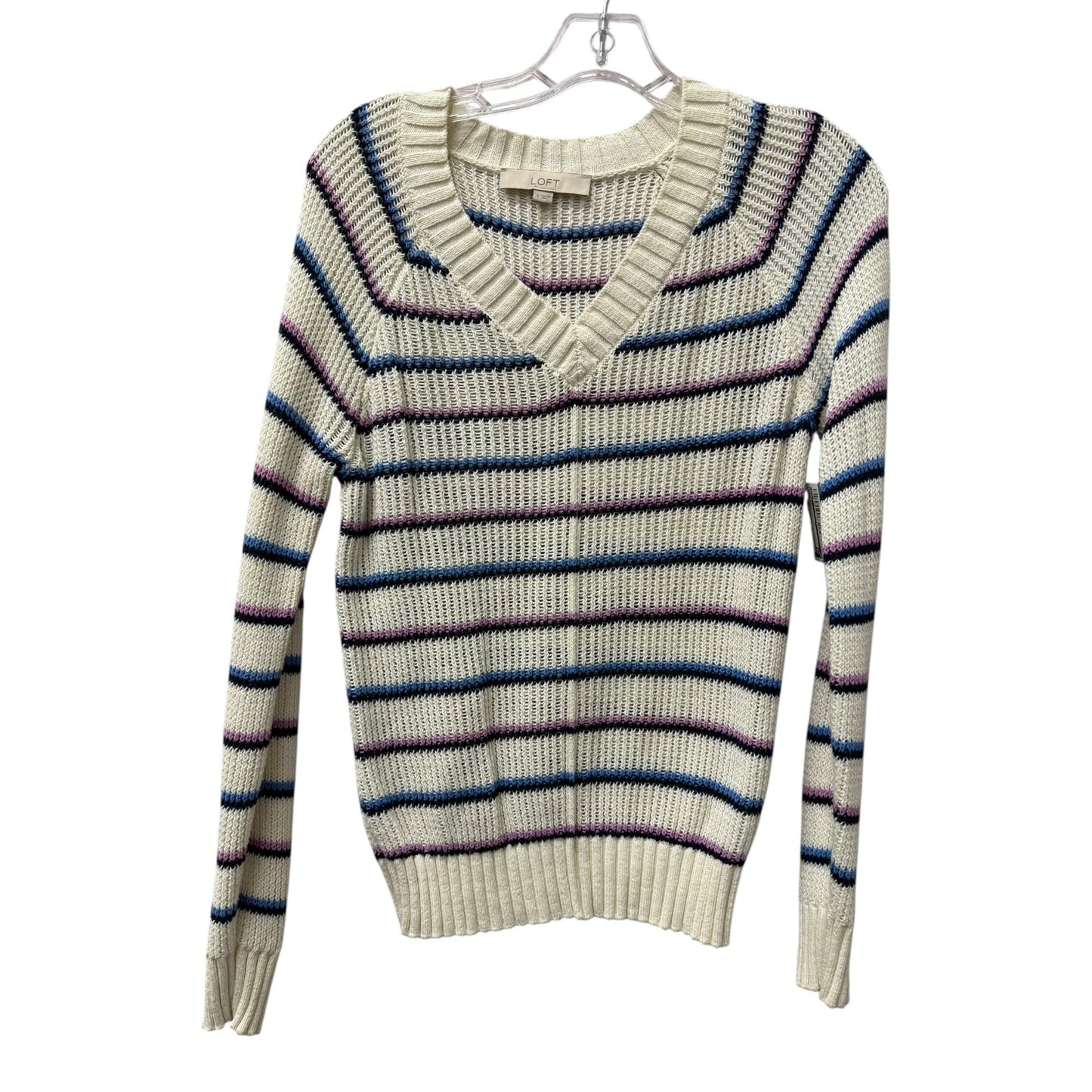 Sweater By Loft In Cream, Size:S