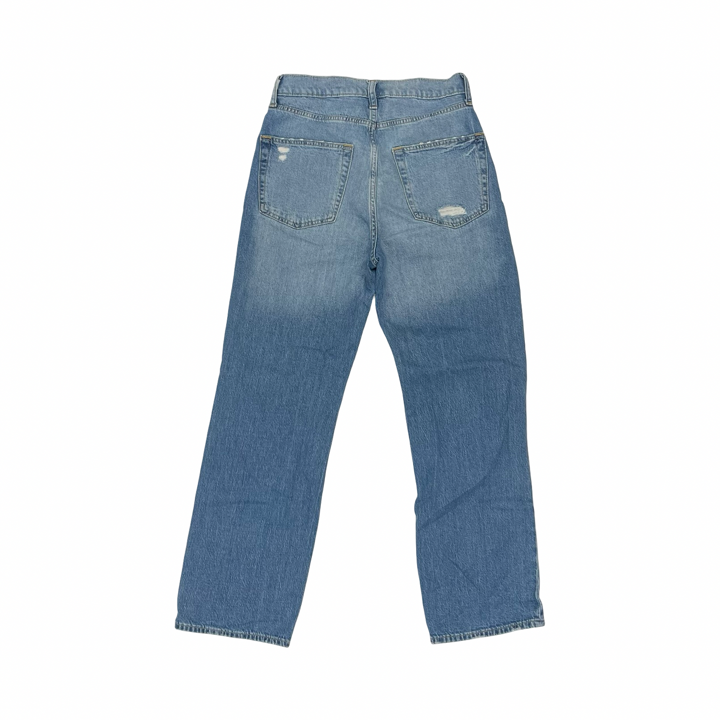 Jeans Straight By Gap In Blue Denim, Size:4