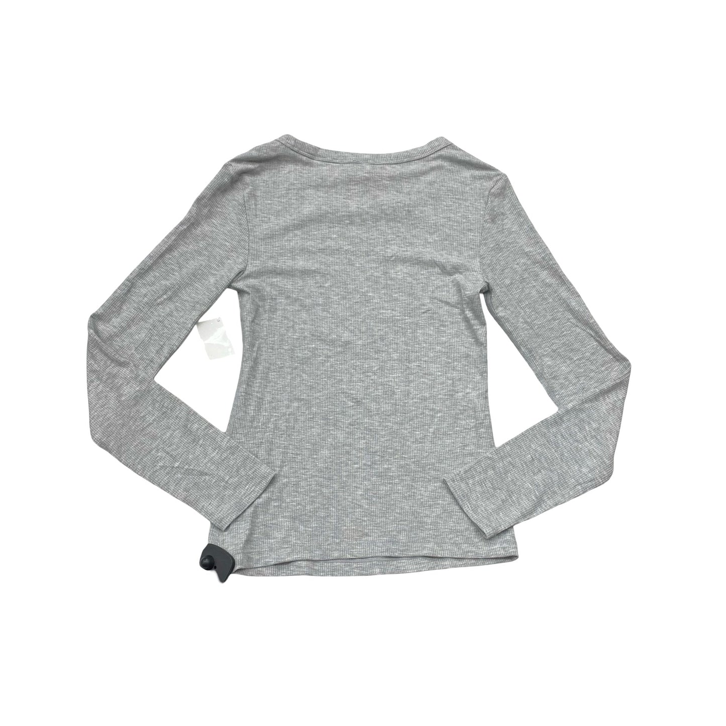 Athletic Top Ls Crewneck By Yogalicious In Grey, Size:S