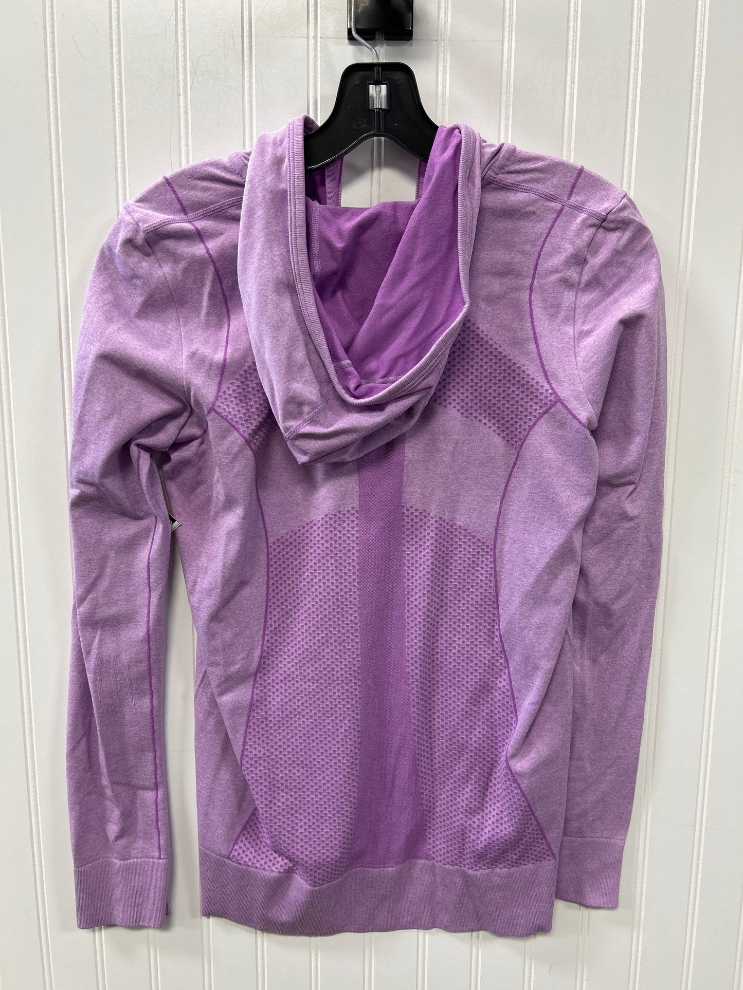 Athletic Top Ls Hoodie By Zella In Purple, Size:M