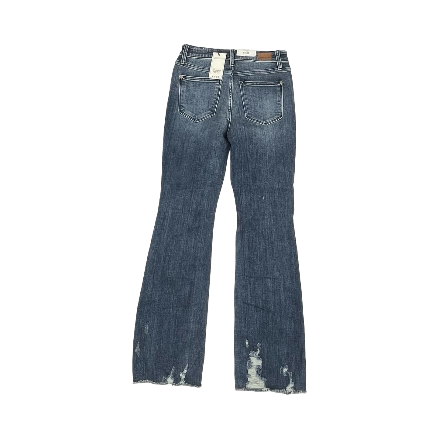 Jeans Boot Cut By Judy Blue In Blue Denim, Size:4