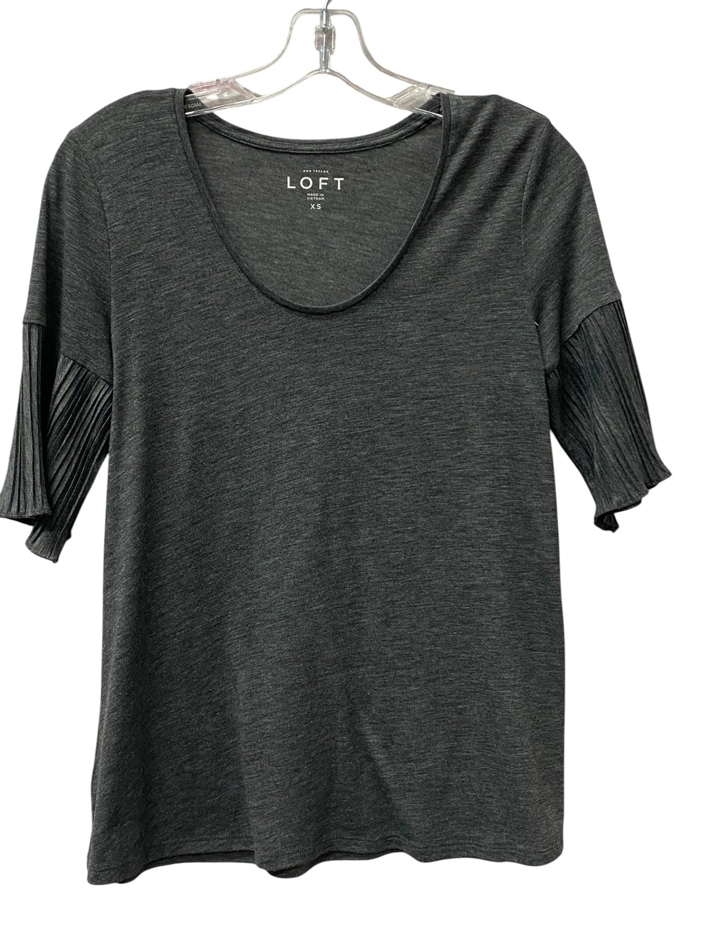 Top Ss By Loft In Grey, Size:Xs