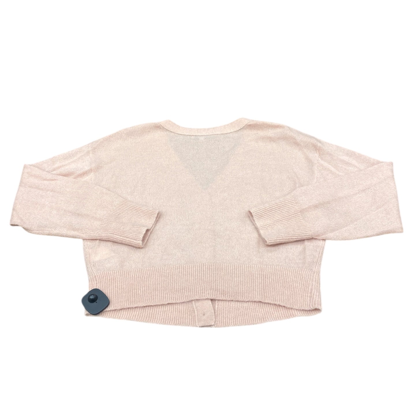 Sweater Cardigan By Madewell In Pink, Size:L