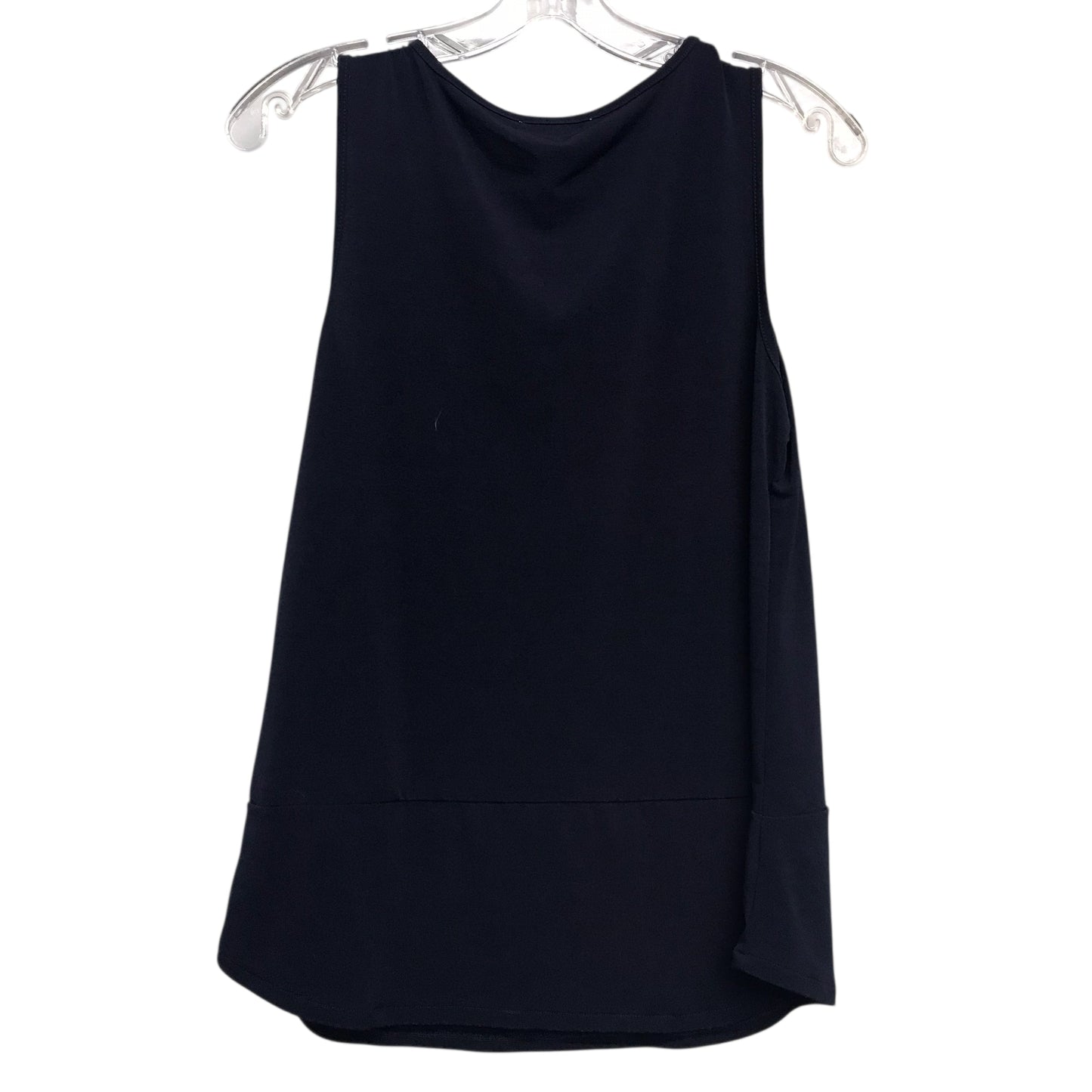 Top Sleeveless By Carmen By Carmen Marc Valvo In Navy, Size:S
