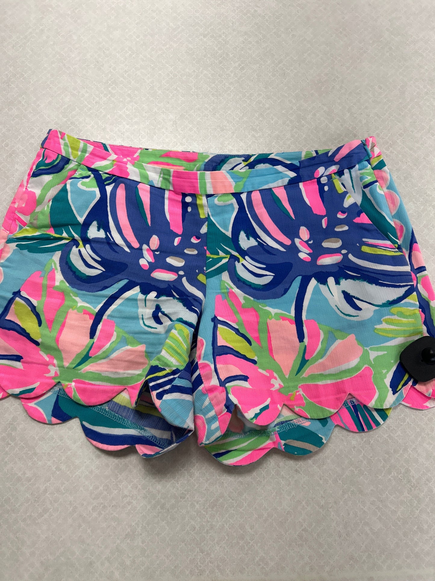 Shorts Designer By Lilly Pulitzer In Blue & Pink, Size:6