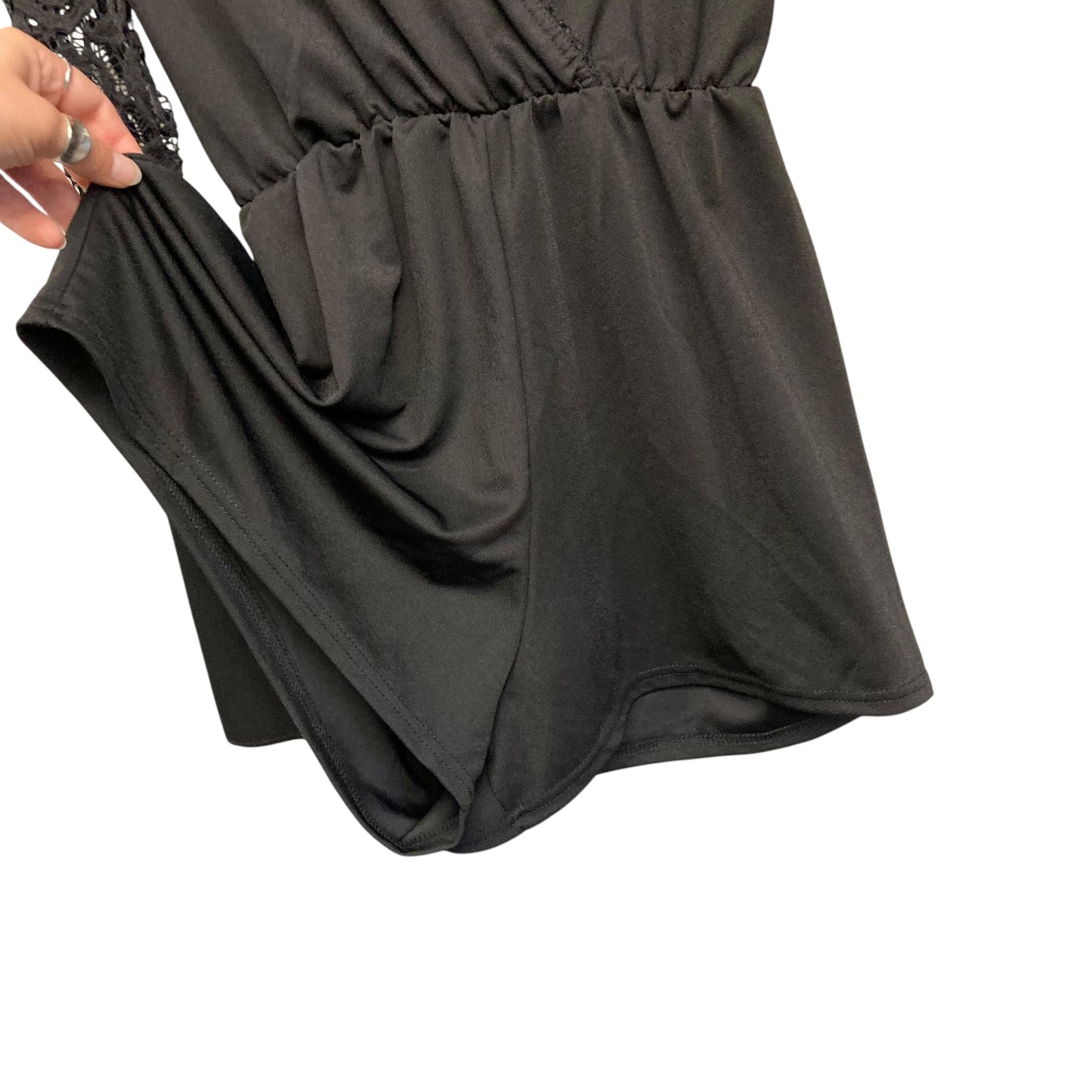 Romper By Missguided In Black, Size:S