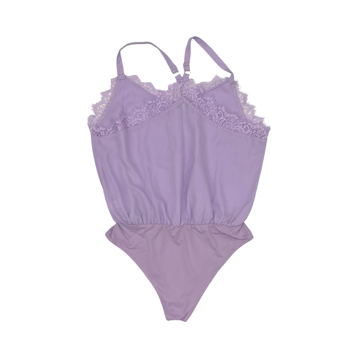 Bodysuit By White Birch In Purple, Size:1X