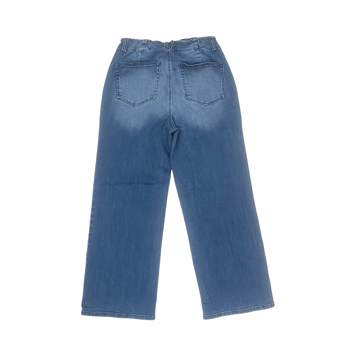 Jeans Wide Leg By Draper James In Blue Denim, Size:8