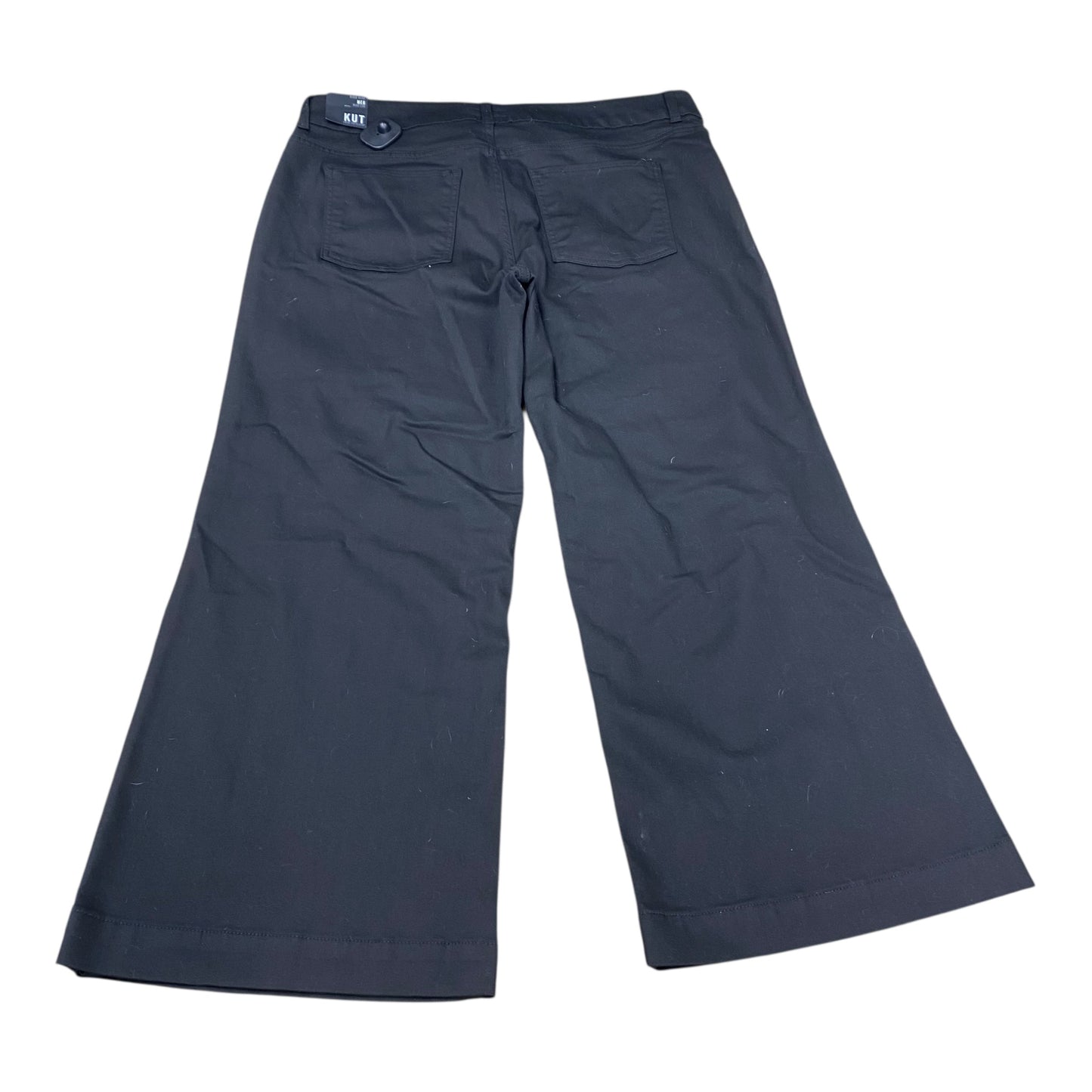 Pants Wide Leg By Kut In Black, Size:18