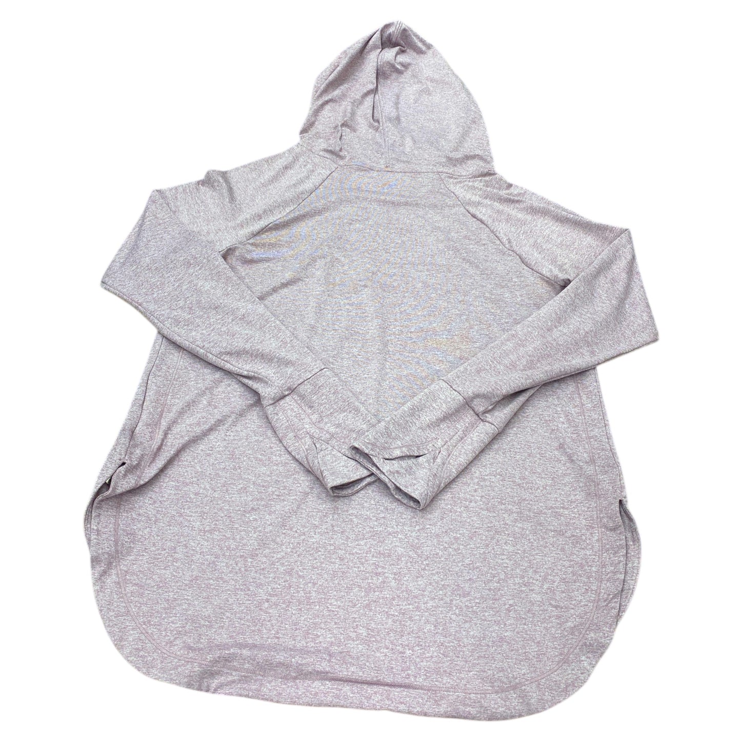 Athletic Top Ls Hoodie By Athleta In Purple, Size:M