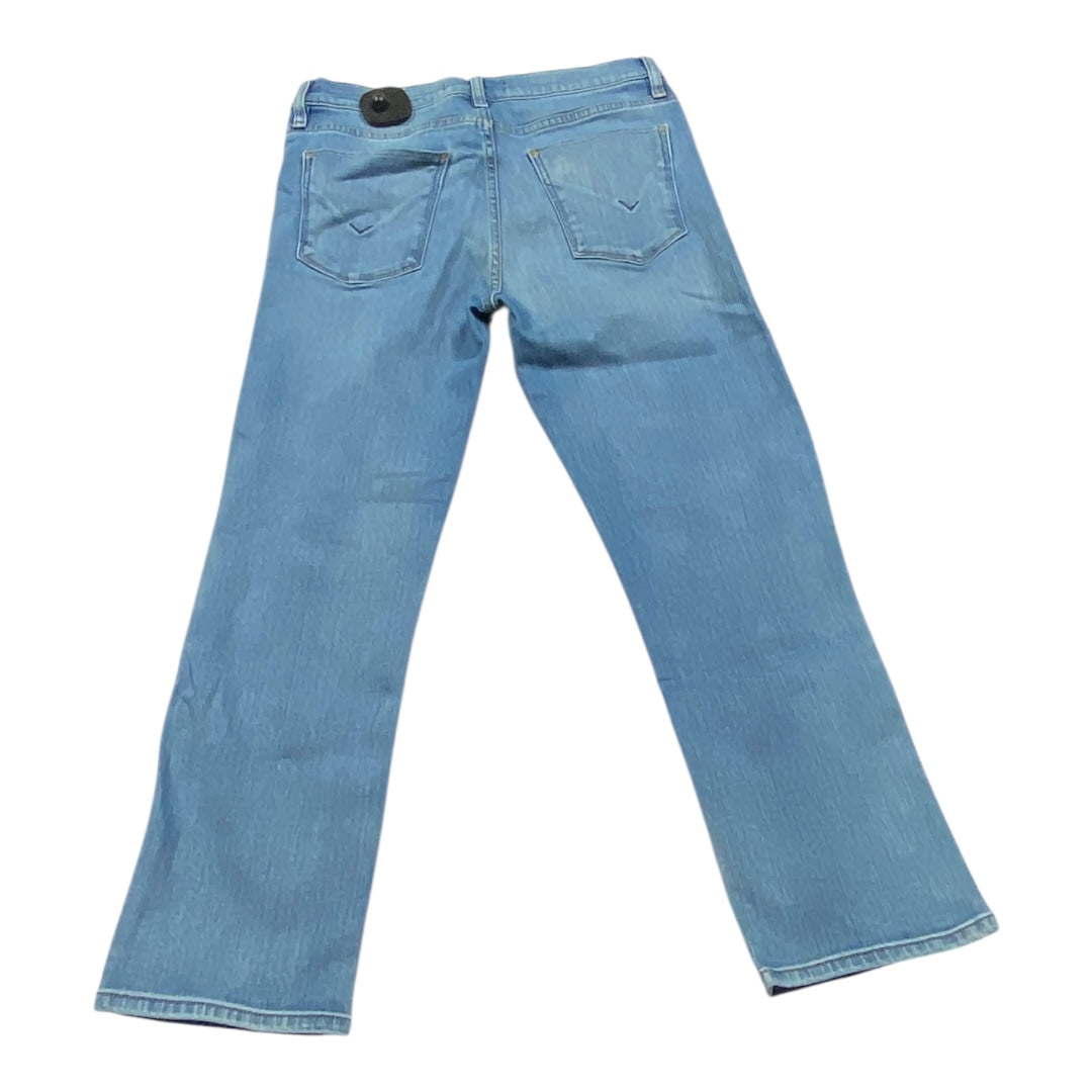 Jeans Straight By Hudson In Blue Denim, Size:6