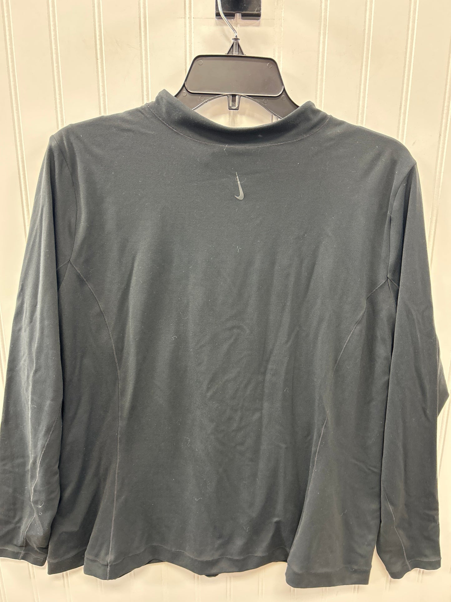 Athletic Jacket By Nike Apparel In Black, Size:1X