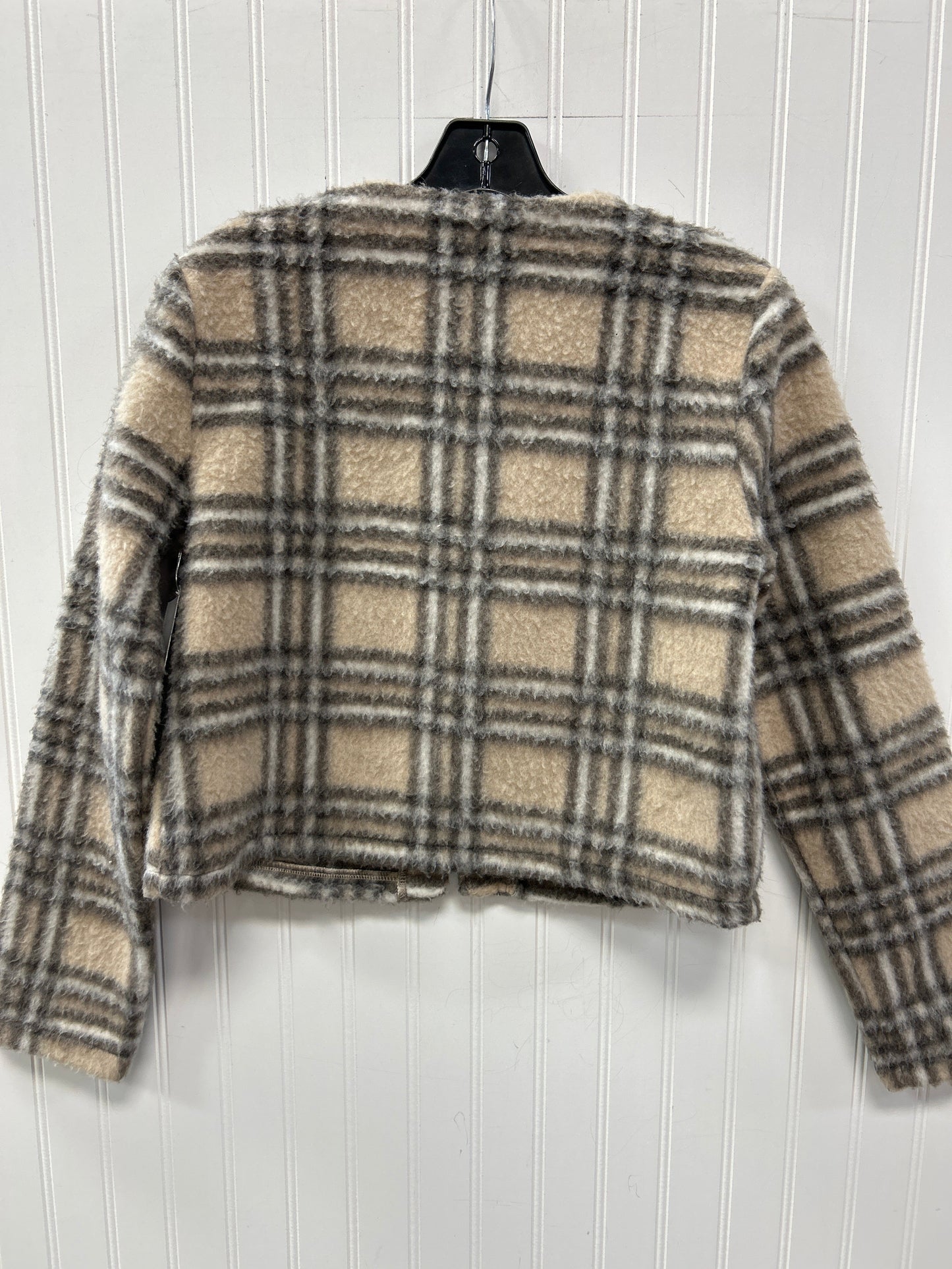 Jacket Fleece By Divided In Brown, Size:Xs