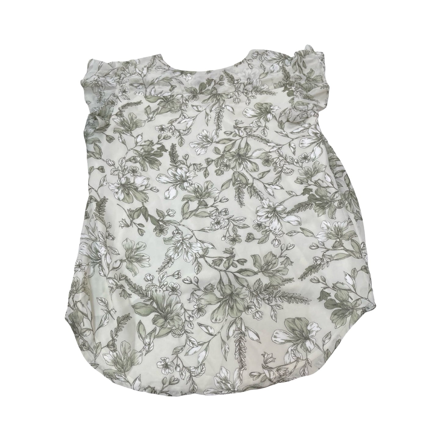Top Sleeveless By Vince Camuto In Green, Size:Xs