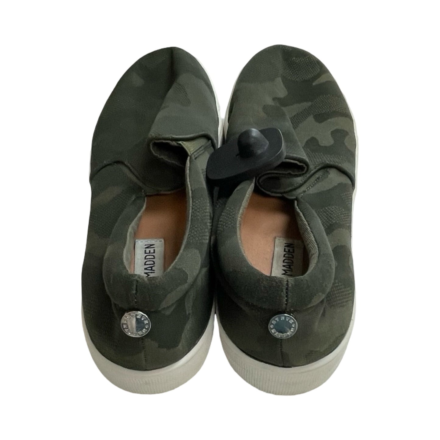 Shoes Flats By Steve Madden In Camouflage Print, Size:9