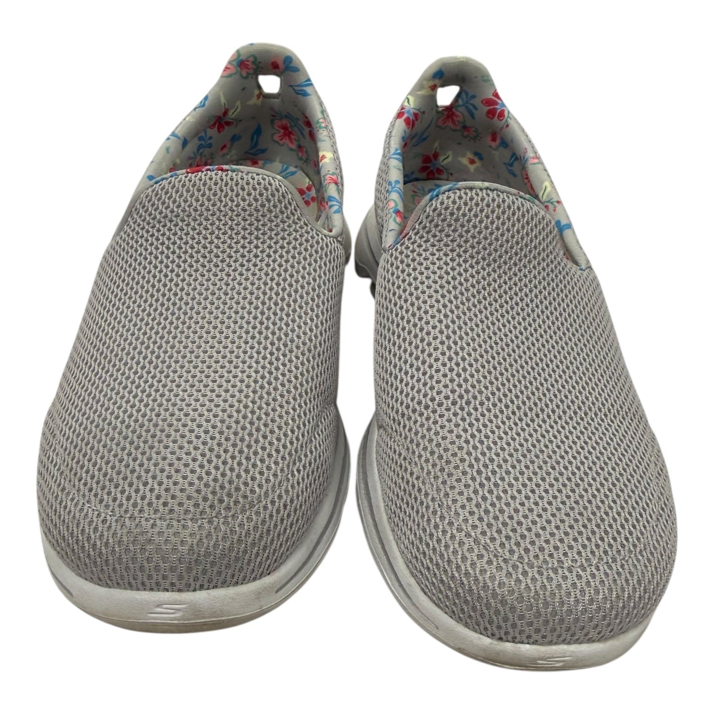 Shoes Flats By Skechers In Grey, Size:7.5