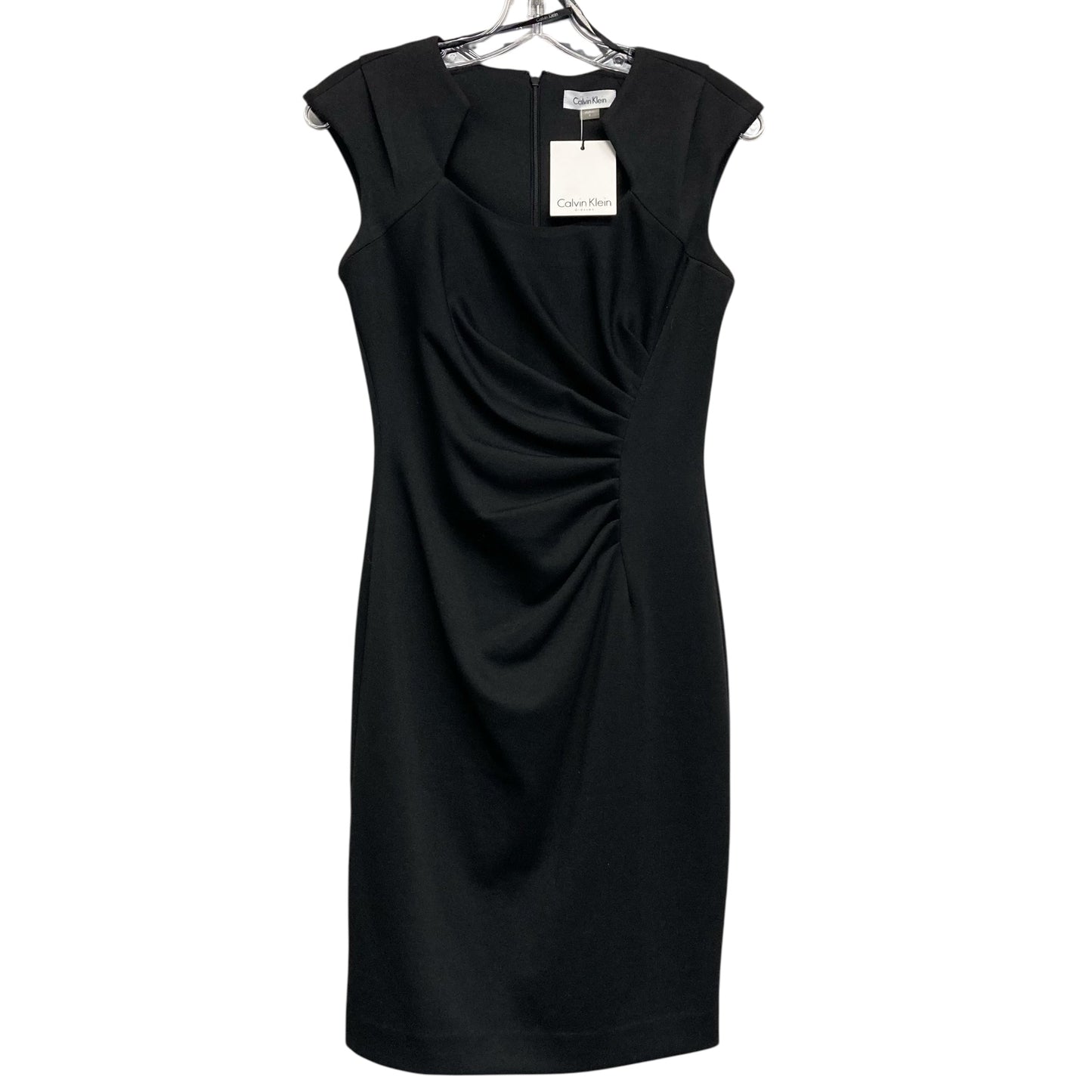 Dress Casual Short By Calvin Klein In Black, Size:2