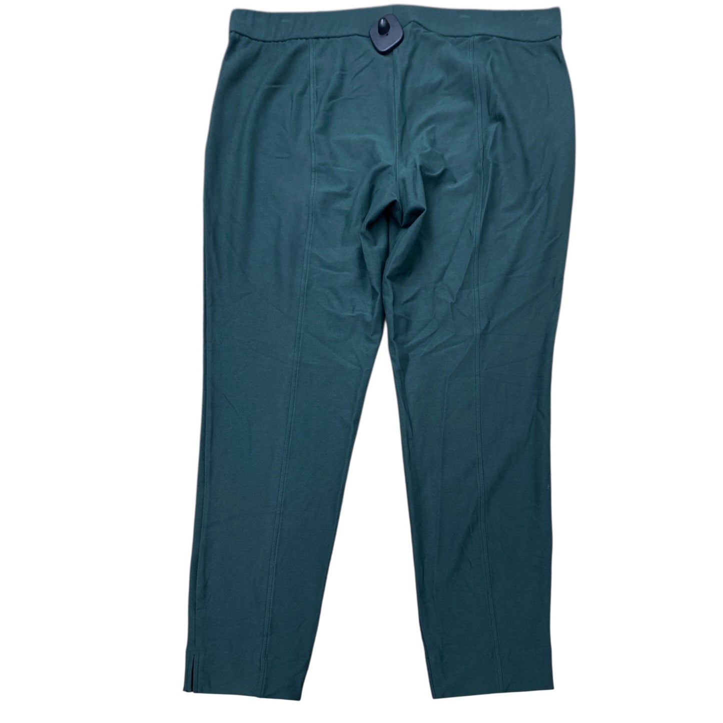 Pants Designer By Eileen Fisher In Green, Size:L