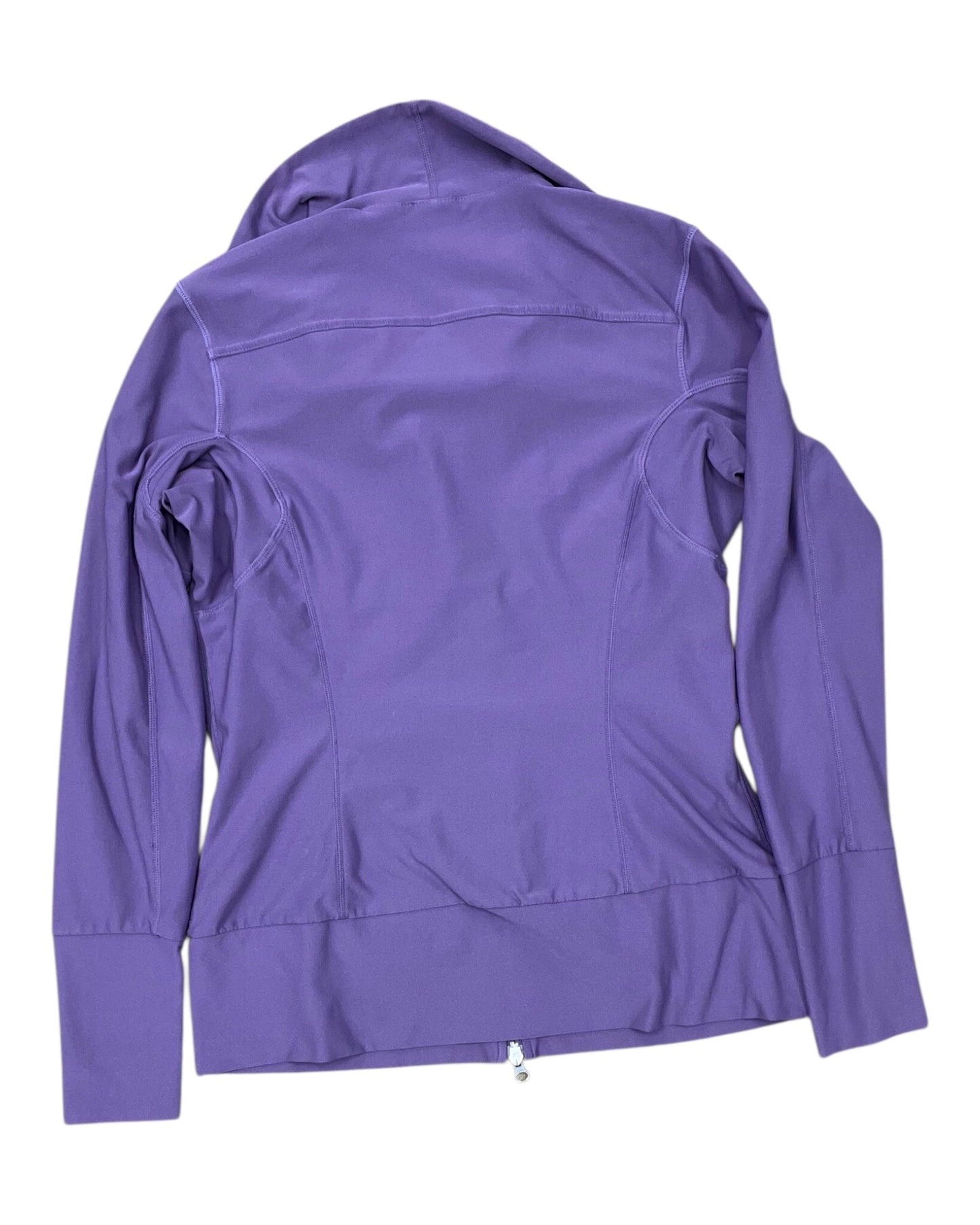 Athletic Jacket By Nike In Purple, Size:M