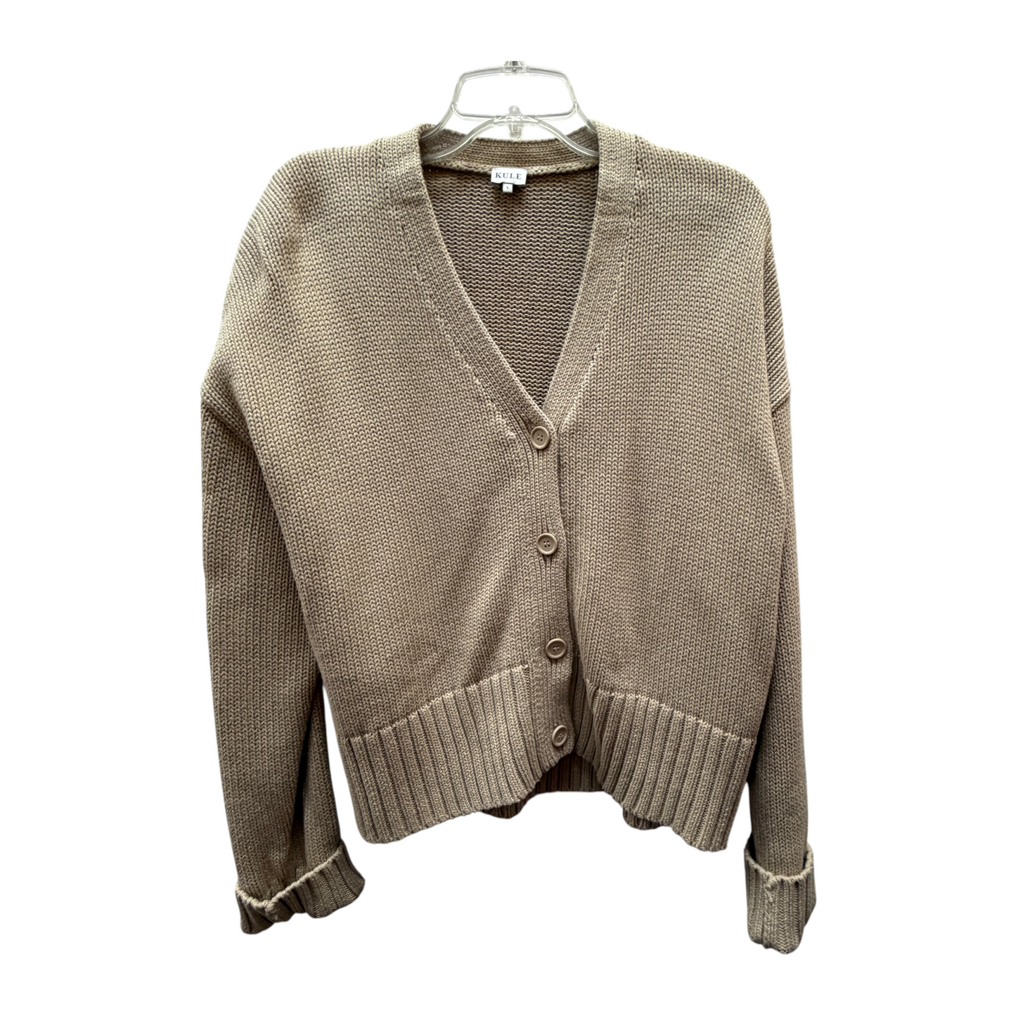Sweater Cardigan By Kule In Cream, Size:L