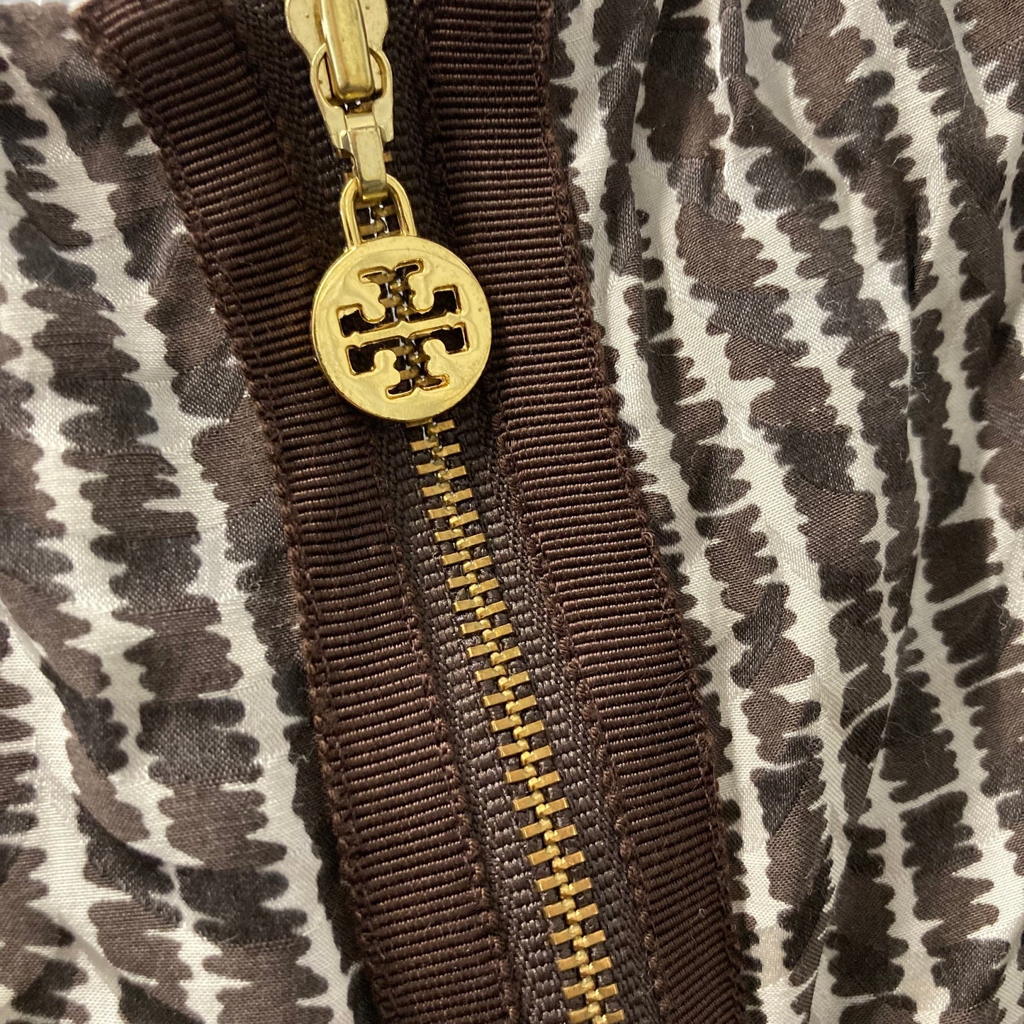 Top Sleeveless Designer By Tory Burch In Brown, Size:M