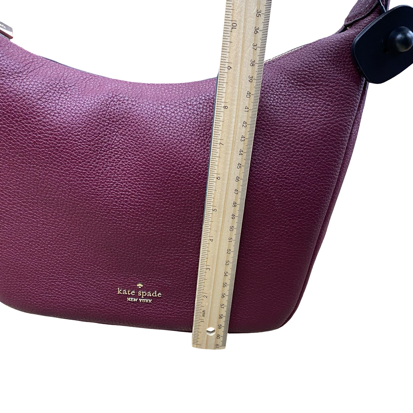 Handbag Designer By Kate Spade In Maroon, Size:Medium