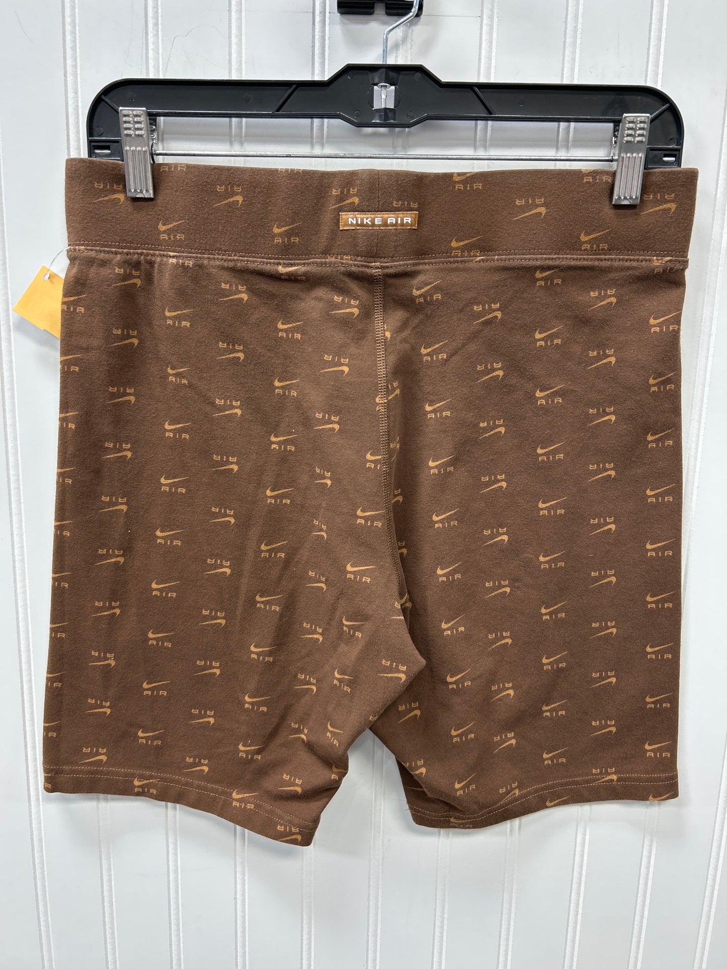 Athletic Shorts By Nike Apparel In Brown, Size:L