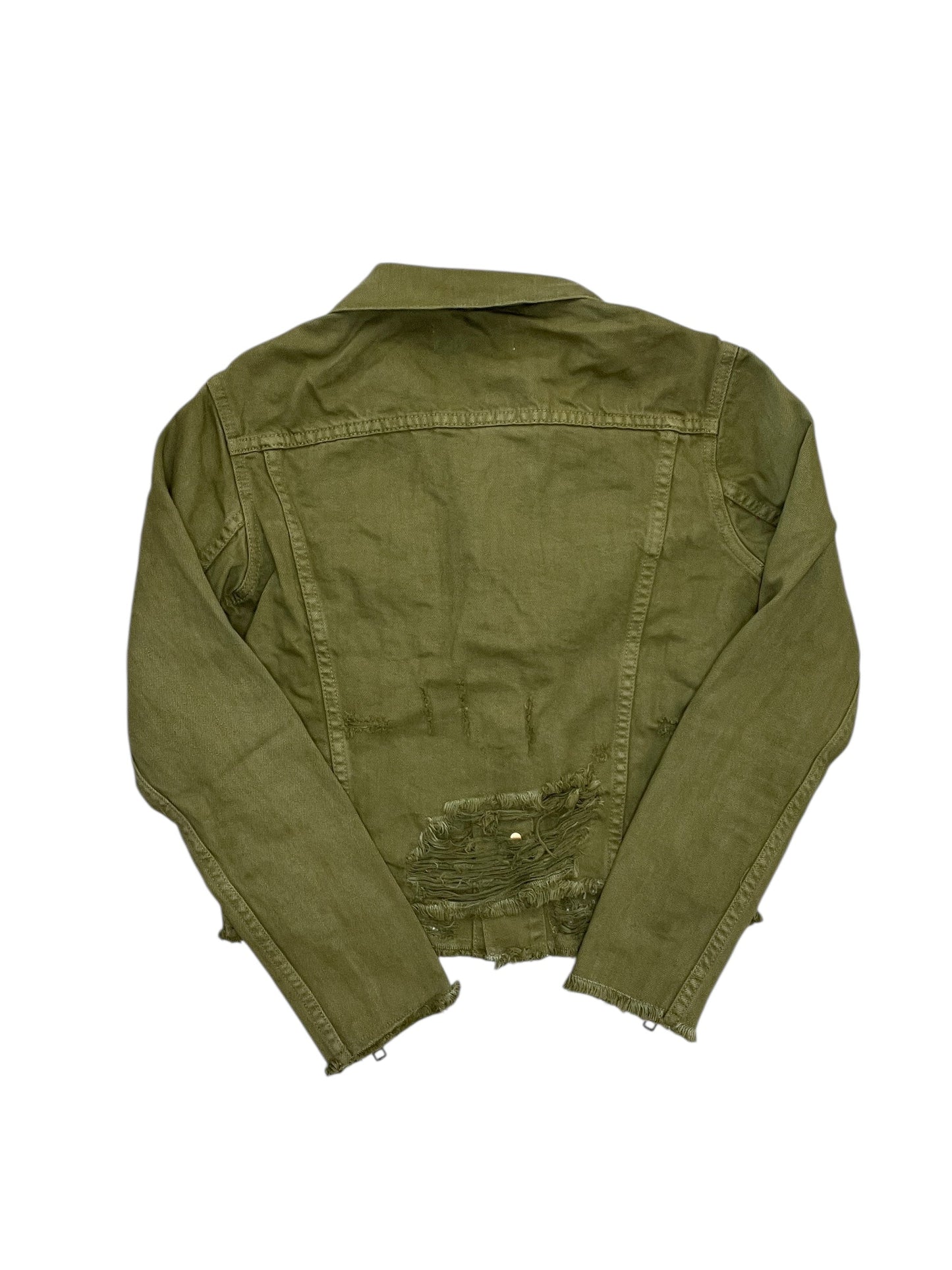 Jacket Denim By Cma In Green, Size:Xs