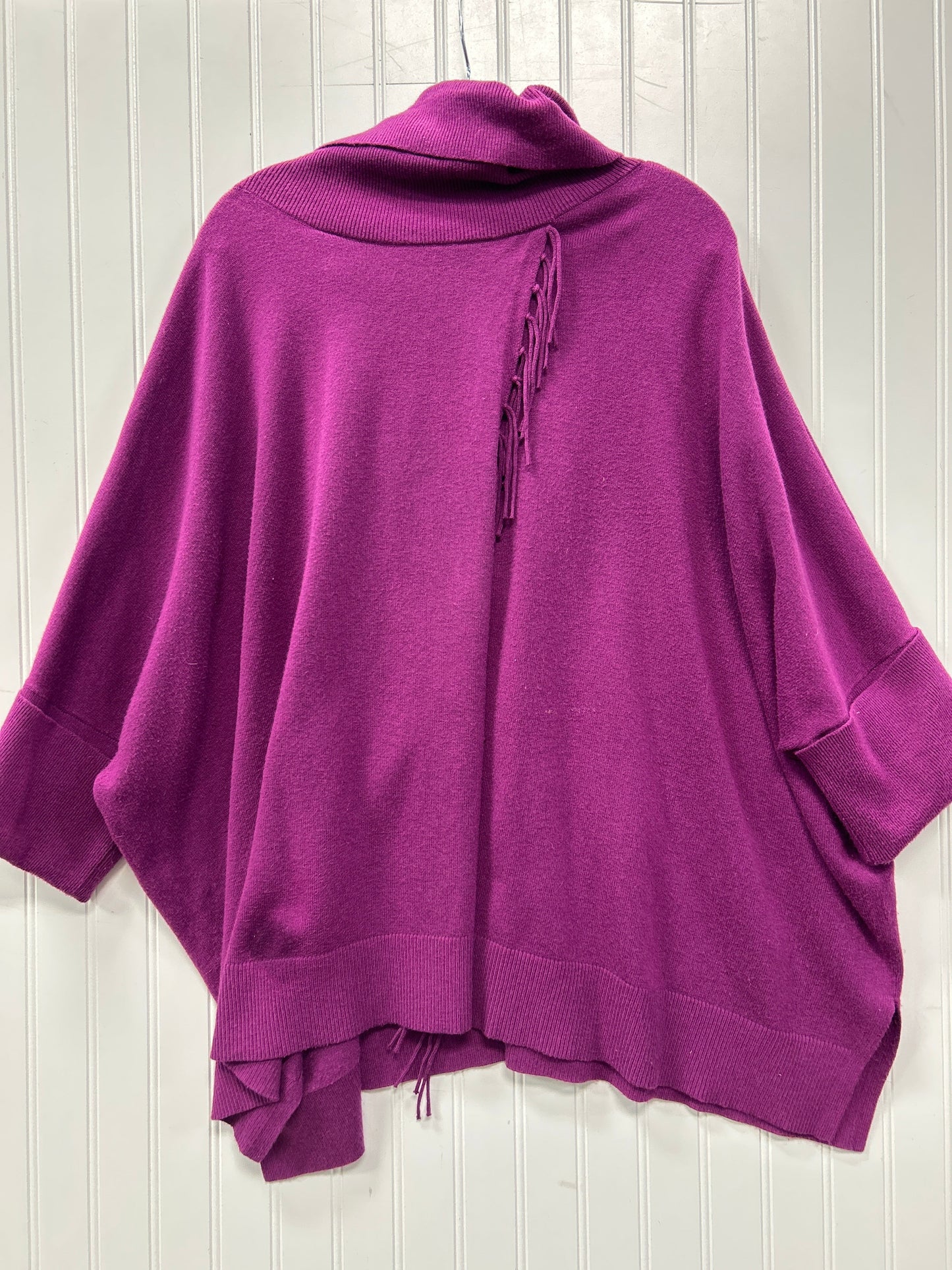 Sweater By Chicos In Purple, Size:L