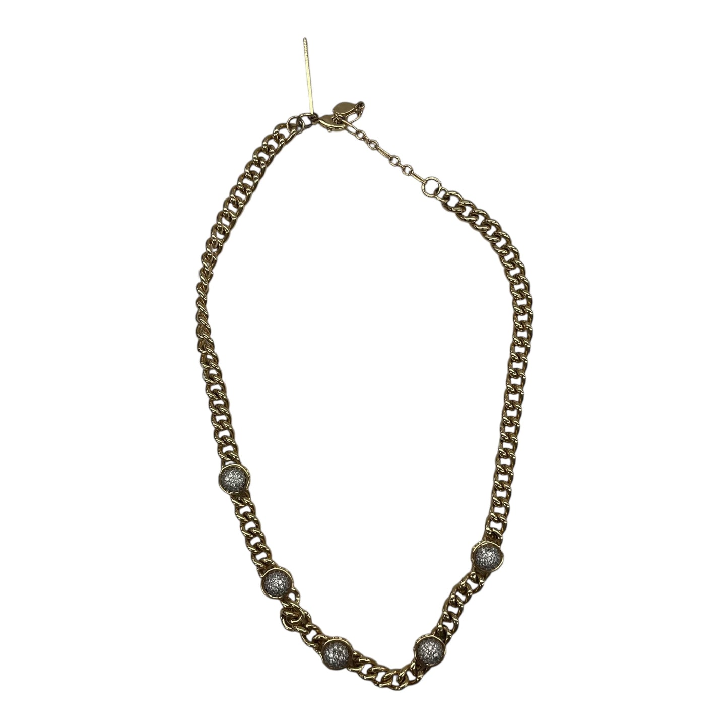 Necklace Designer By Rebecca Minkoff In Gold & Silver