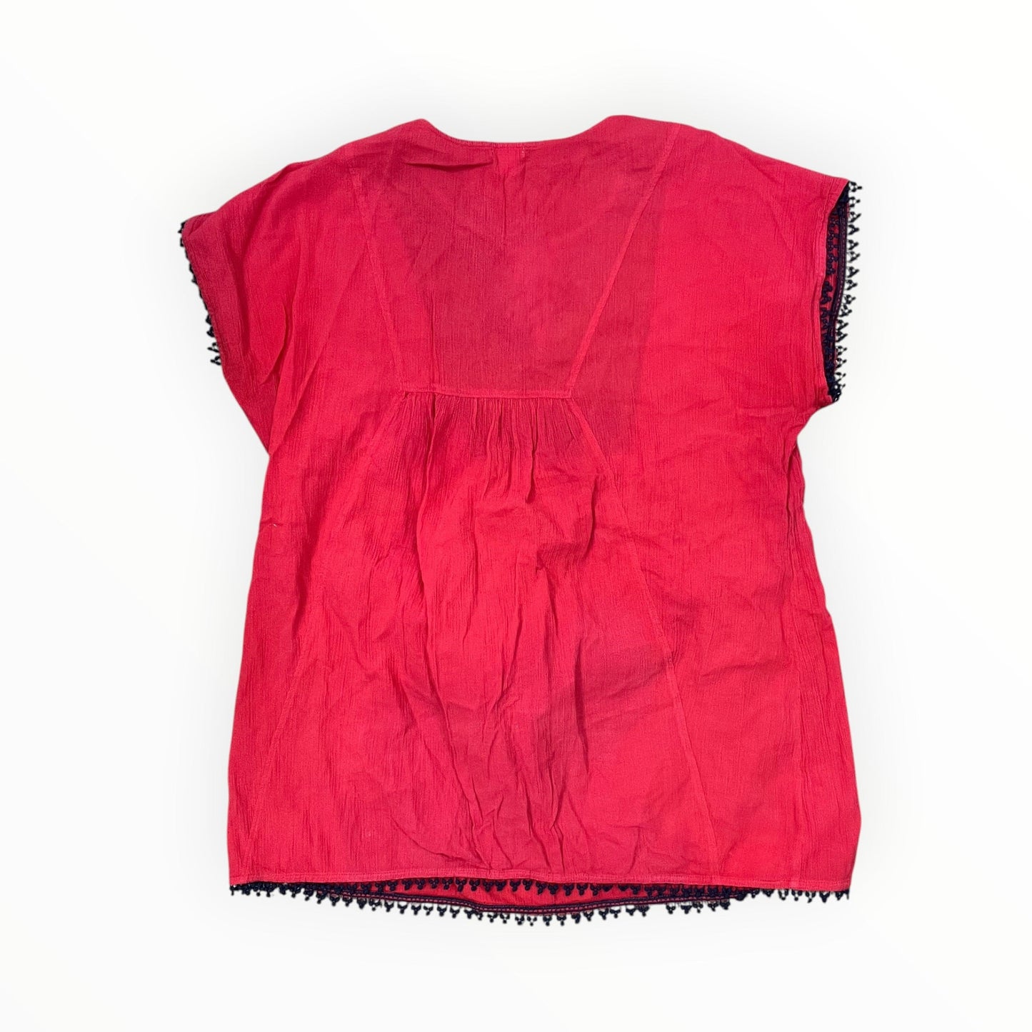 Top Ss By J. Crew In Red, Size:S