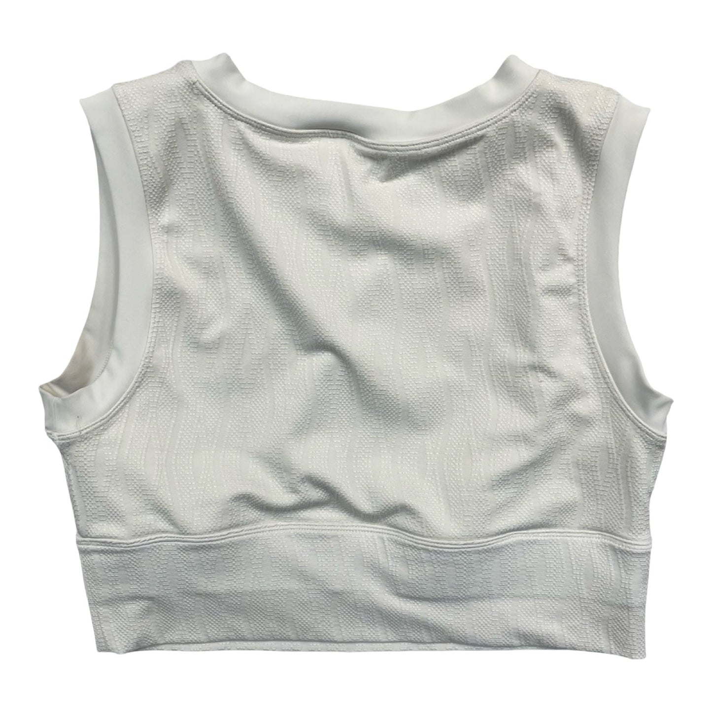 Athletic Tank Top By Sage In Cream, Size:L