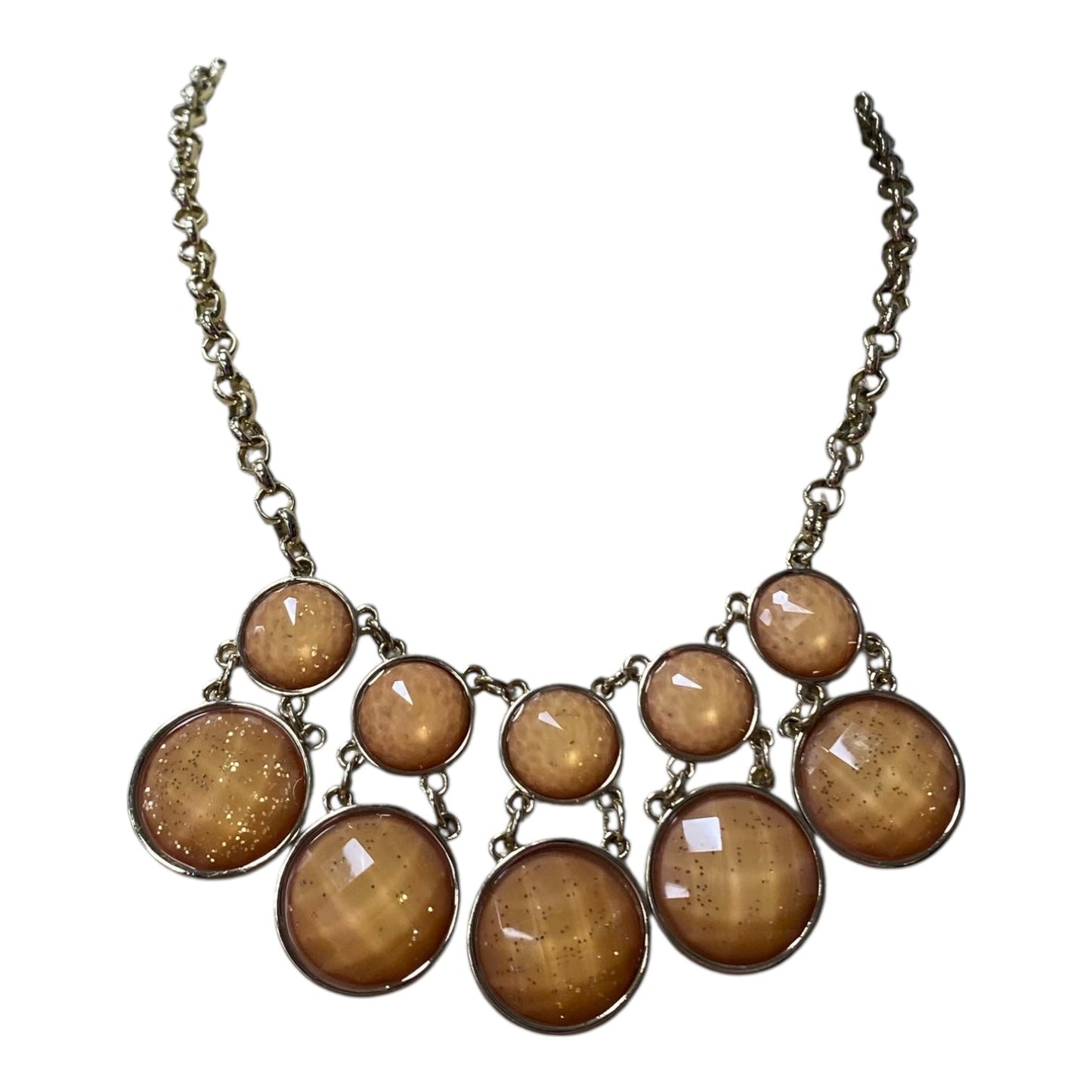 Necklace Statement In Orange