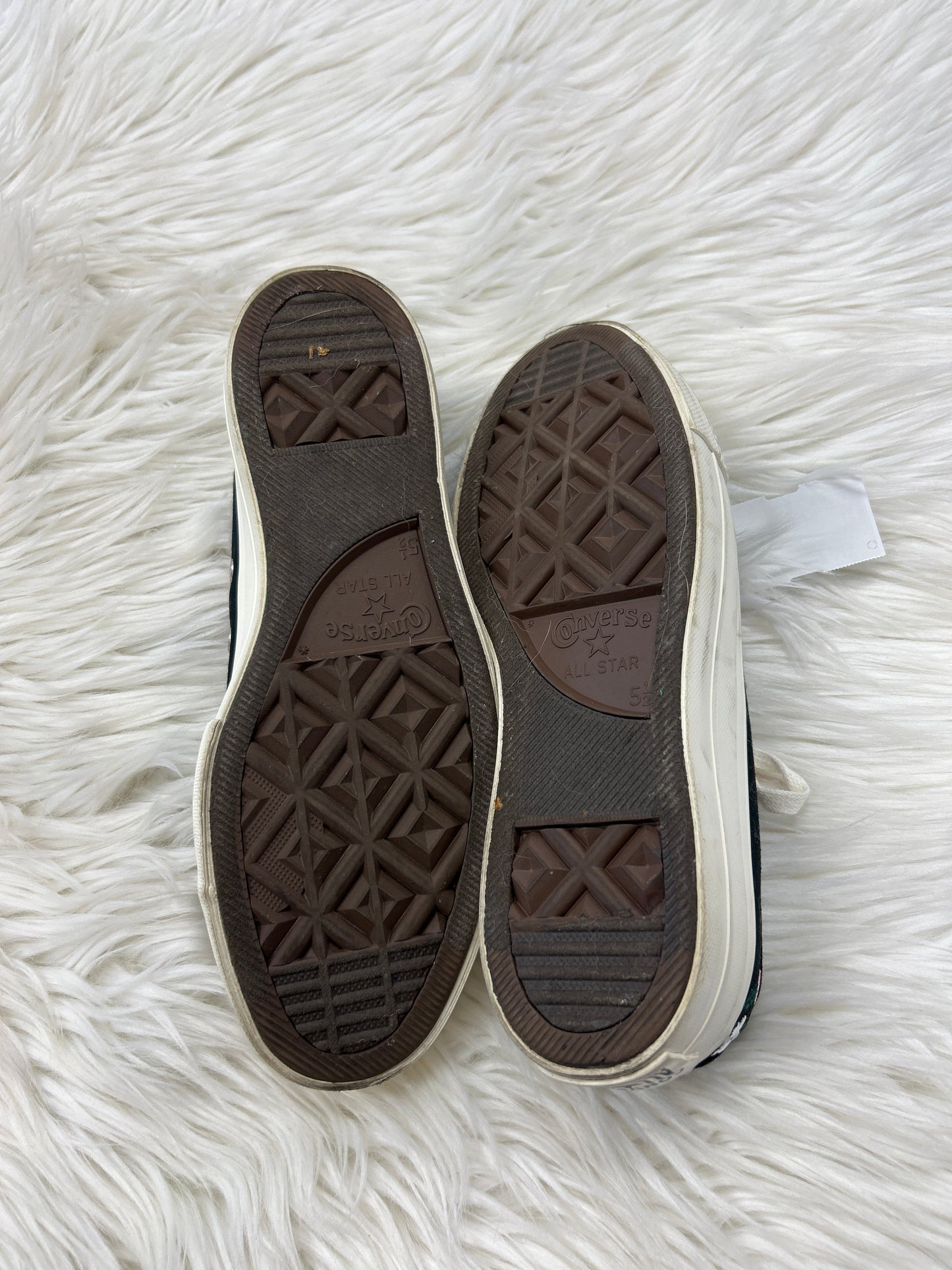 Shoes Sneakers By Converse In Black, Size:7.5