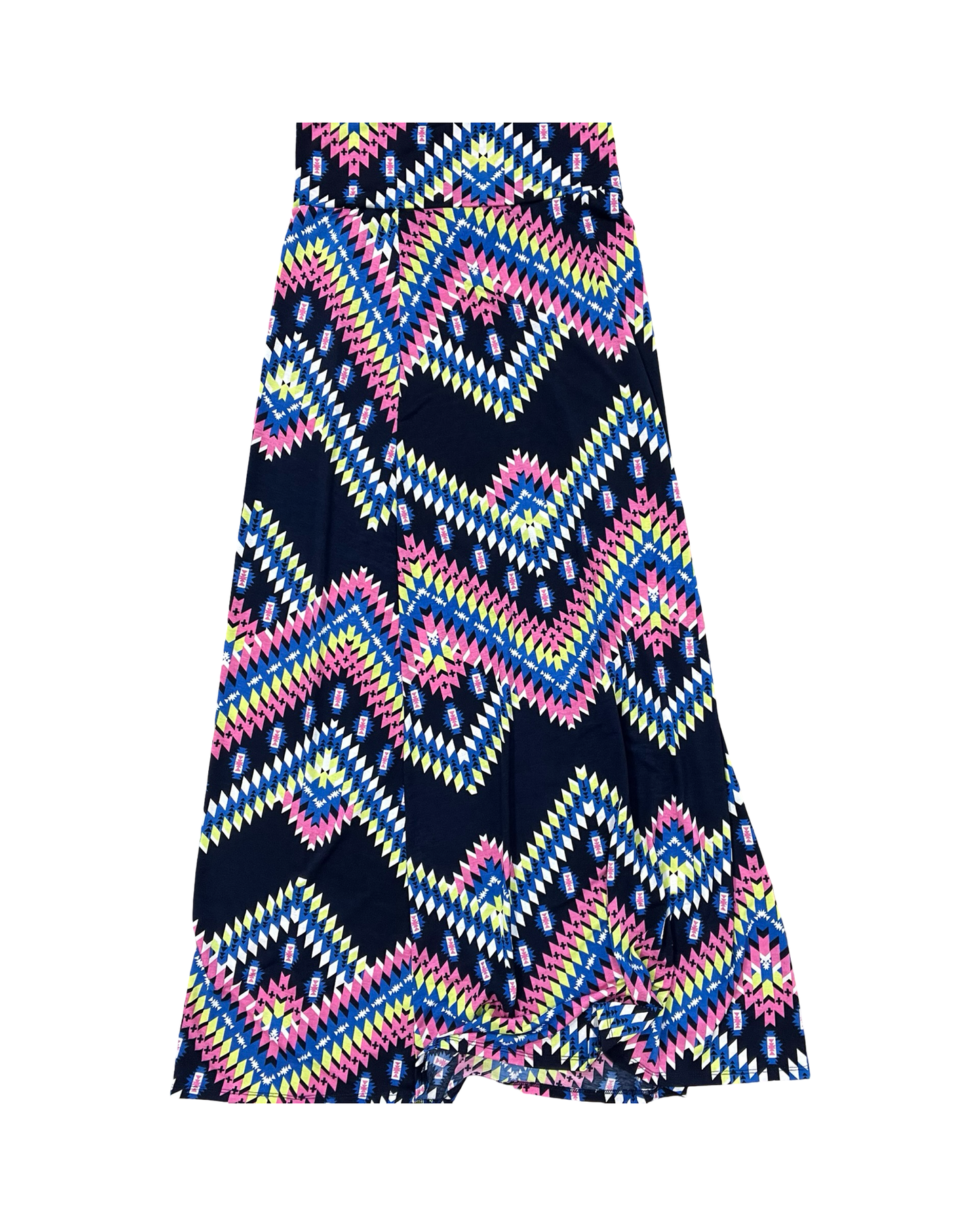 Skirt Maxi By Clothes Mentor In Black & Pink, Size:L