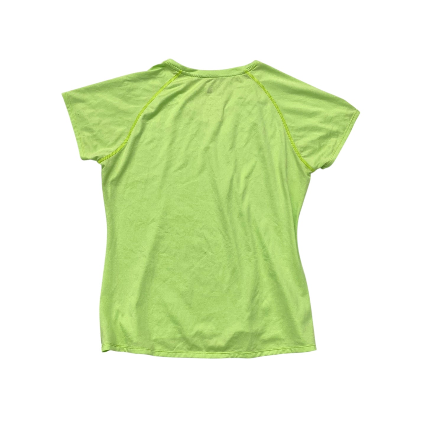 Athletic Top Ss By The North Face In Green, Size:Xl