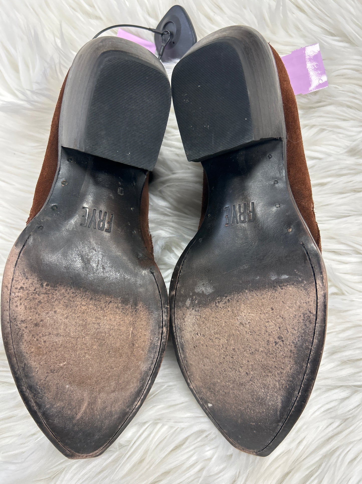 Boots Designer By Frye In Brown, Size:8