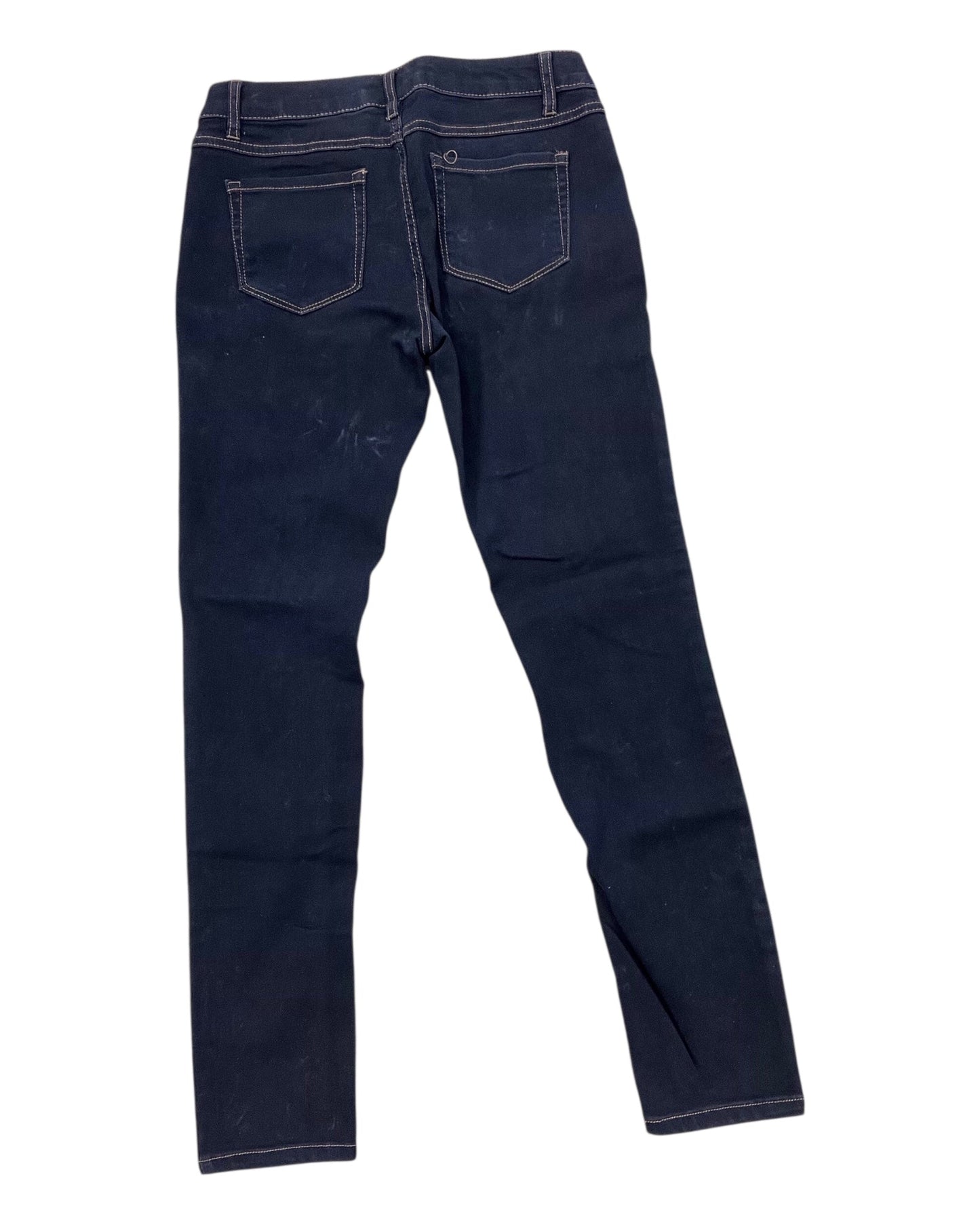 Jeans Straight By D Jeans In Black, Size:8