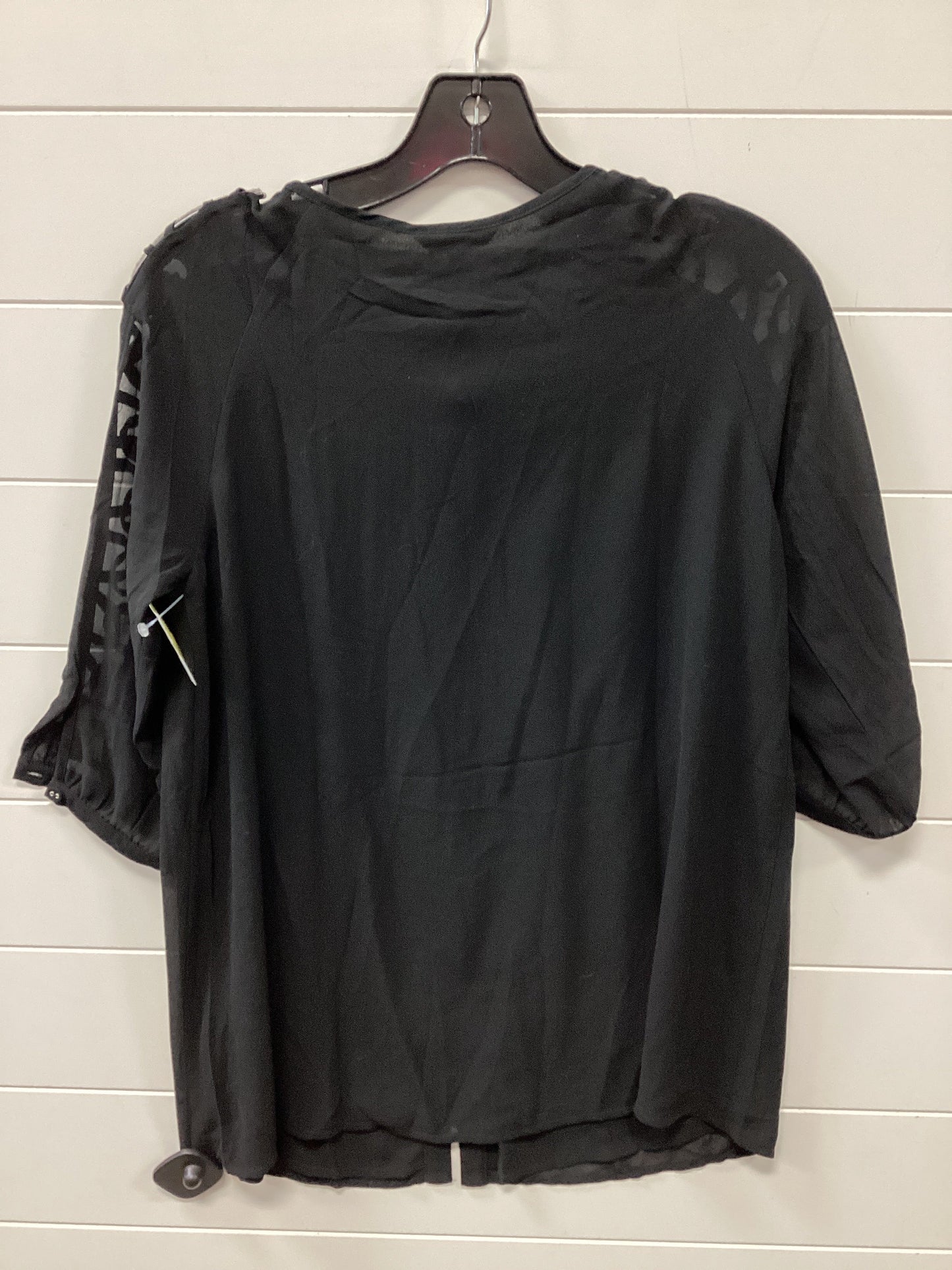 Top Ls By Naked Zebra In Black, Size:M
