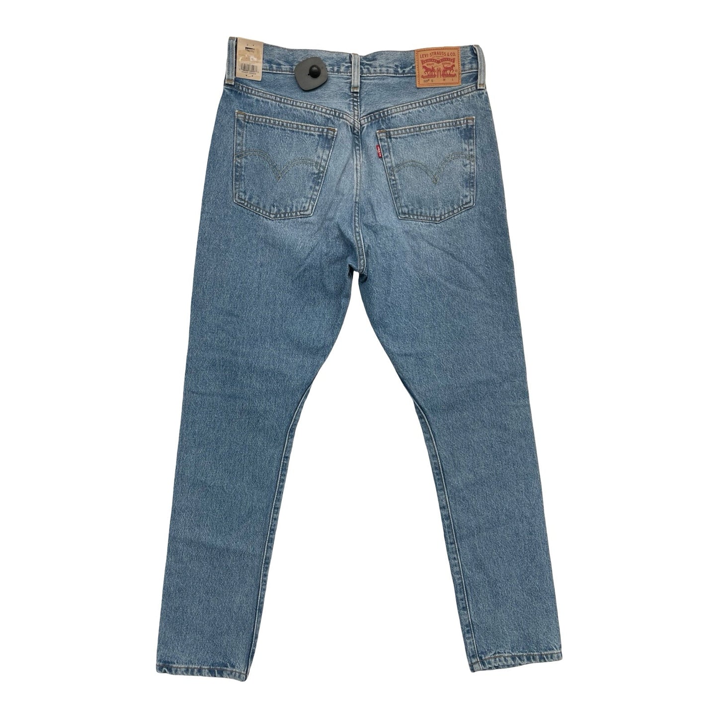 Jeans Straight By Levis In Blue Denim, Size:6