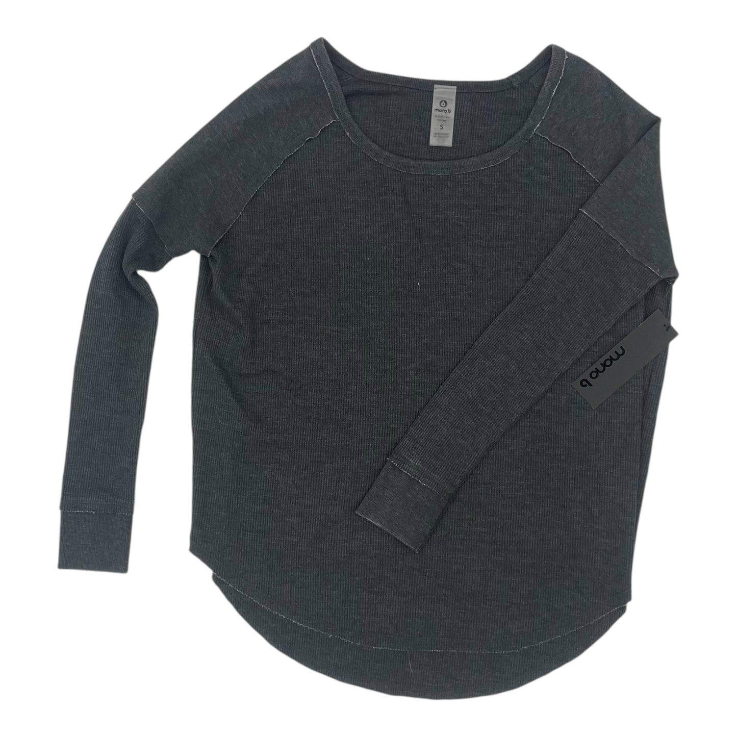 Top Ls Basic By Mono B In Grey, Size:S