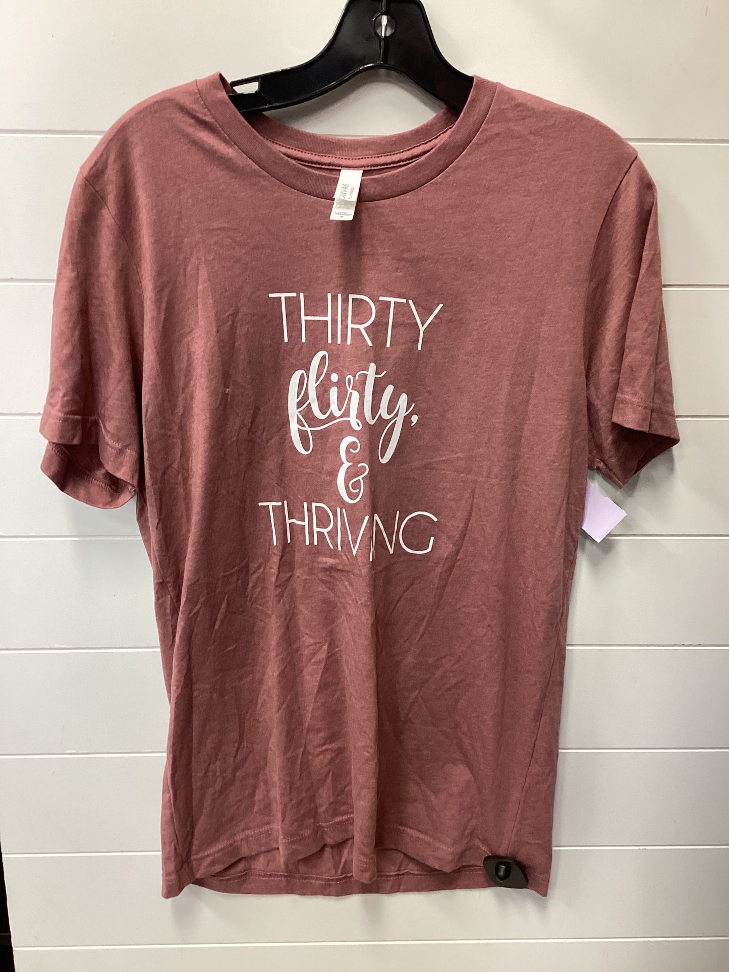 Top Ss By Bella + Canvas In Mauve, Size:M