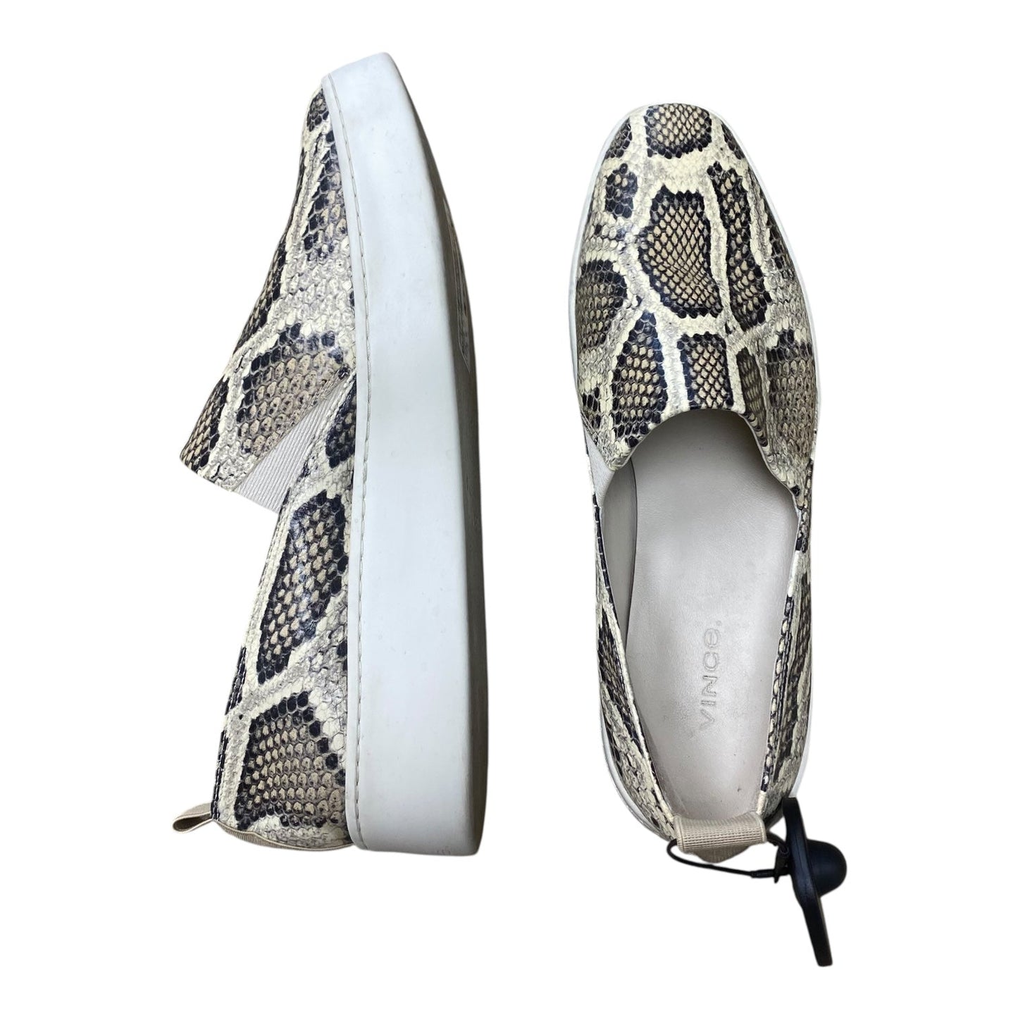 Shoes Flats By Vince In Animal Print, Size:8.5