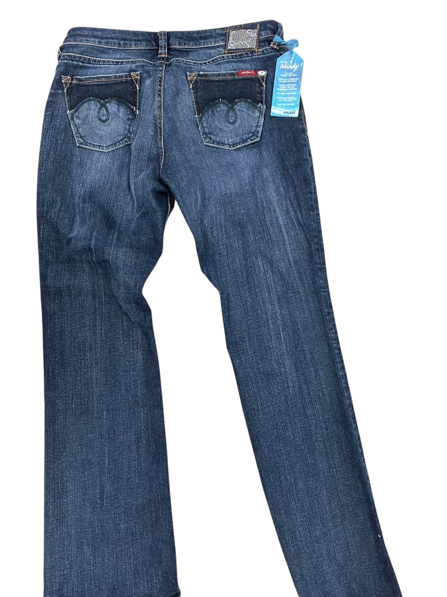 Jeans Boot Cut By Mavi In Blue Denim, Size:14