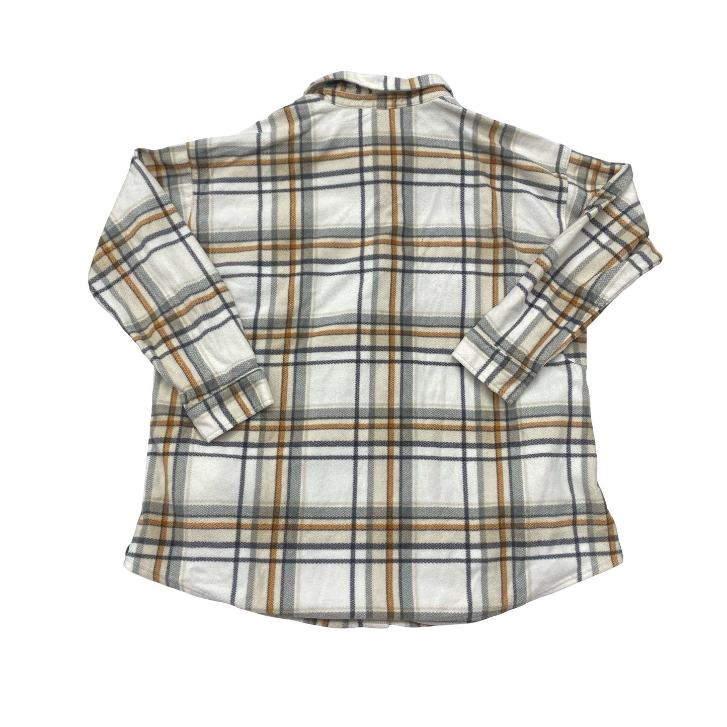 Jacket Shirt By Maurices In Plaid Pattern, Size:1X