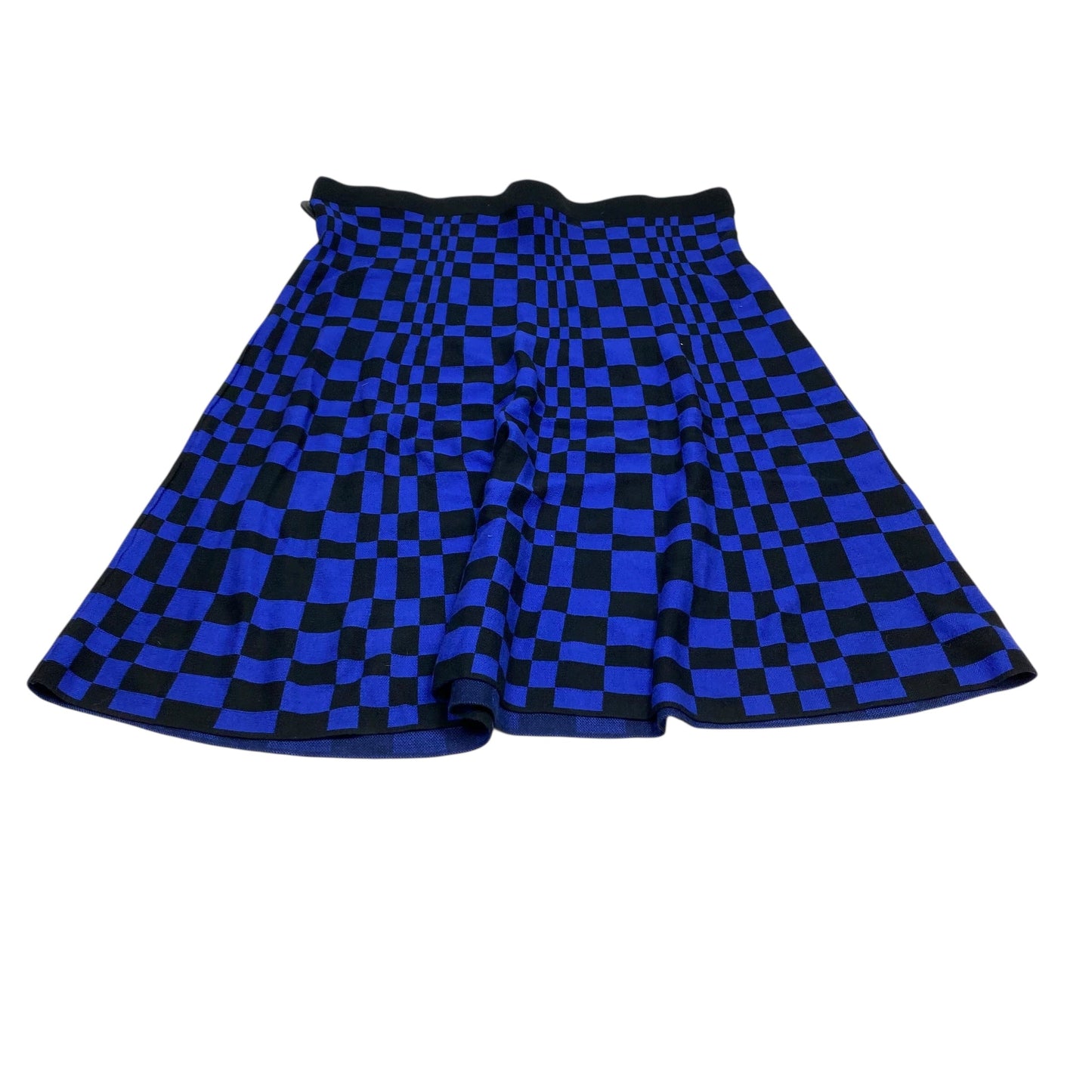 Skirt Set 2Pc By Future Collective In Black & Purple, Size:2X