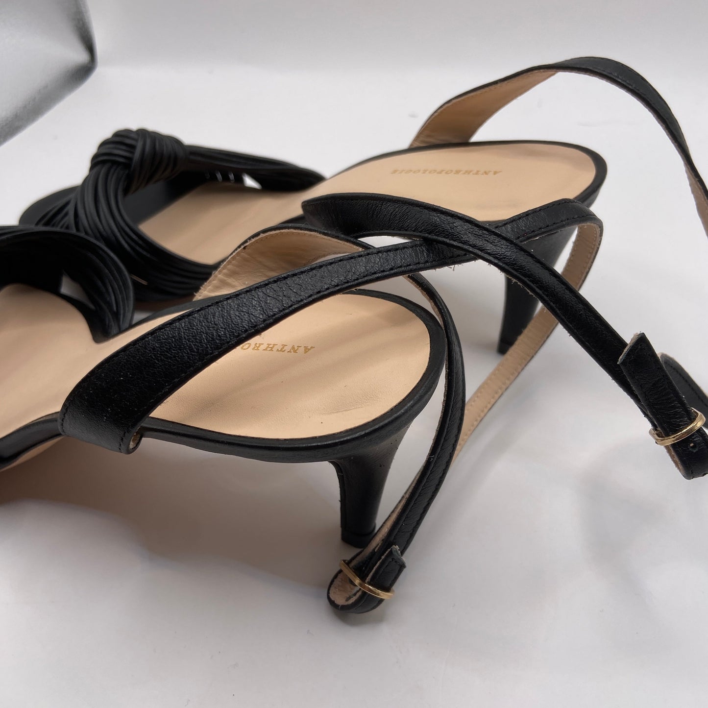 Shoes Heels Stiletto By Anthropologie In Black, Size: 10