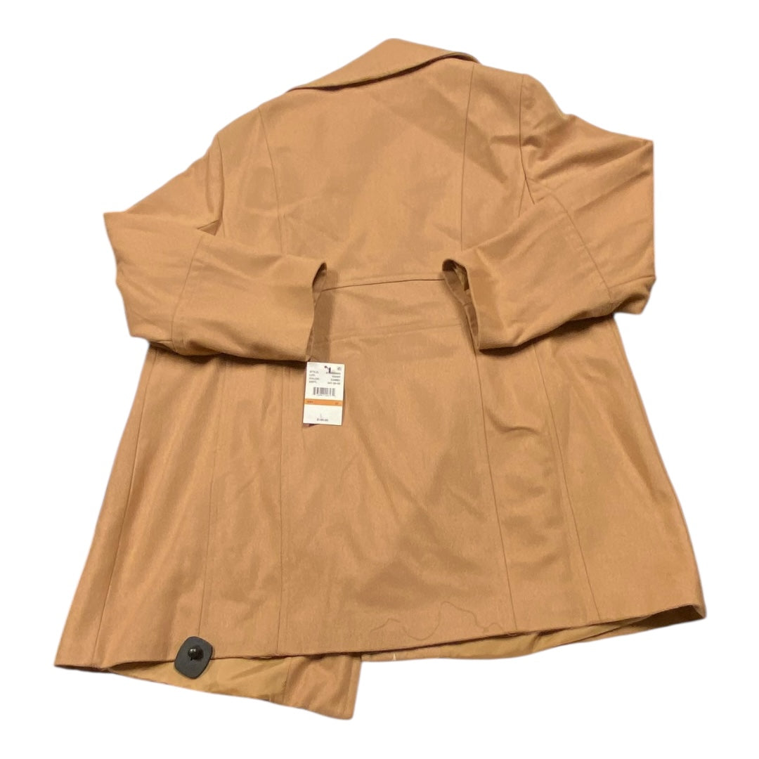 Coat Peacoat By London Fog In Tan, Size:3X